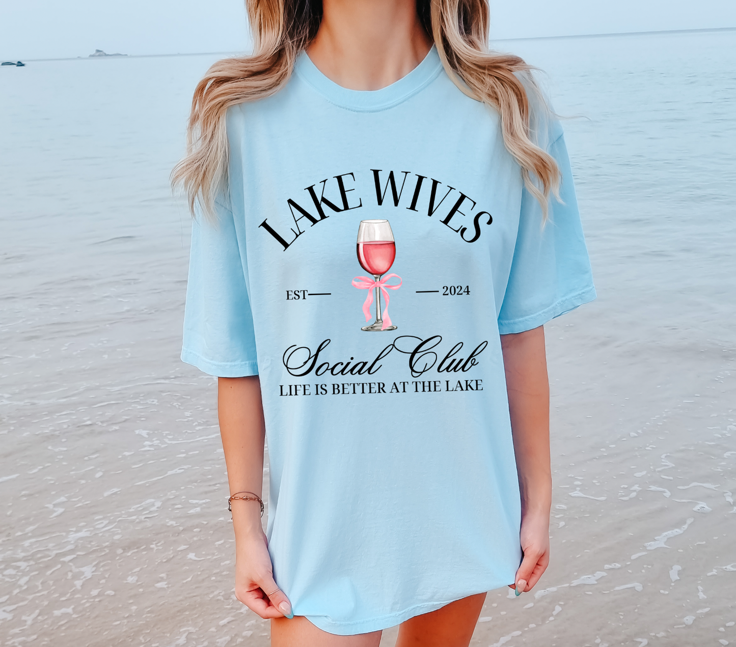 Lake Wives Social Club Tee