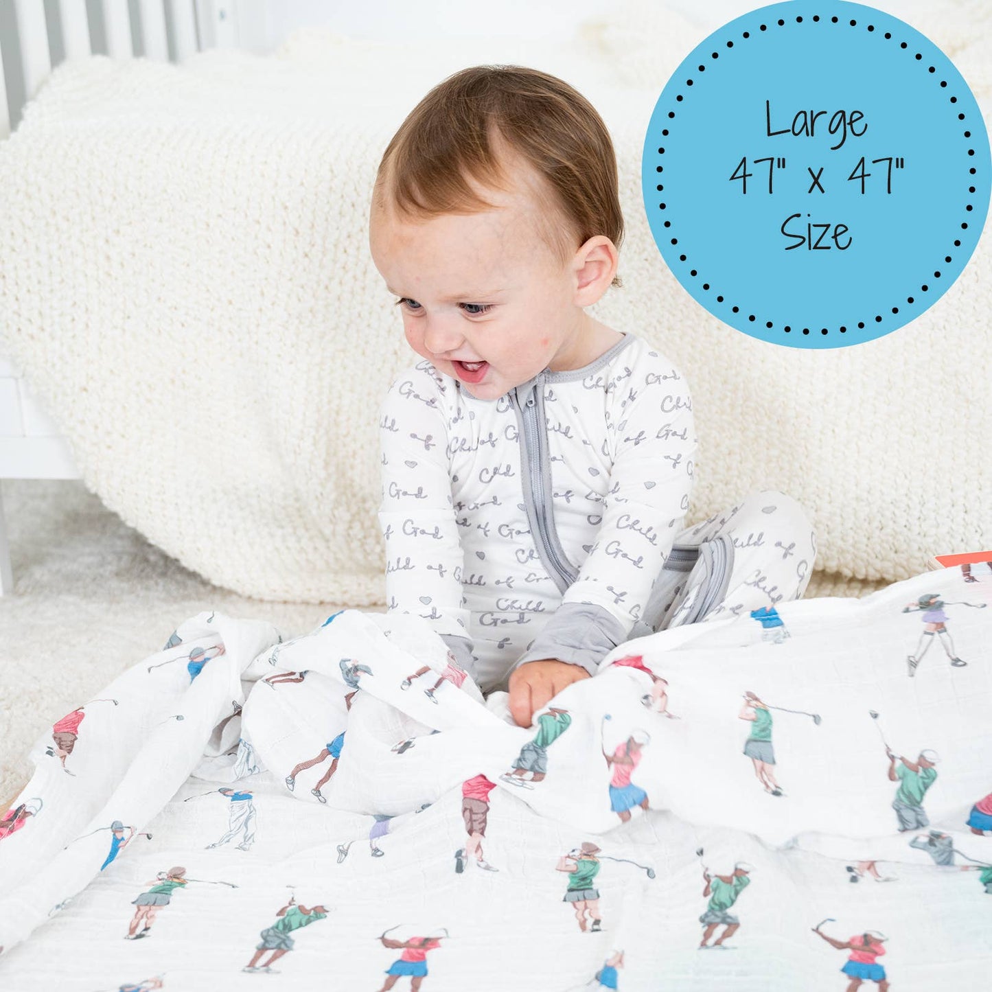 Round Of Golf Swaddle