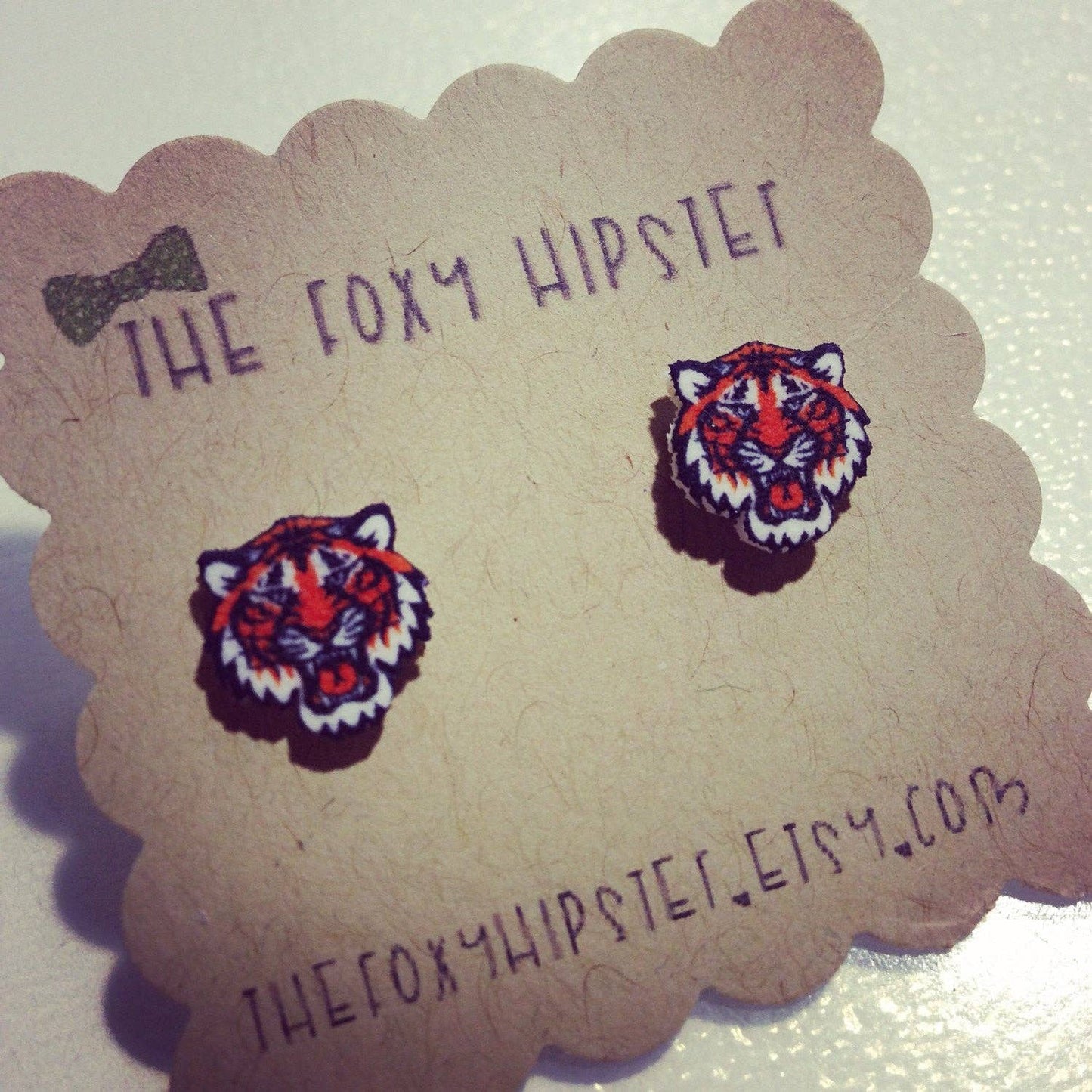 Detroit Tigers Stud Earrings