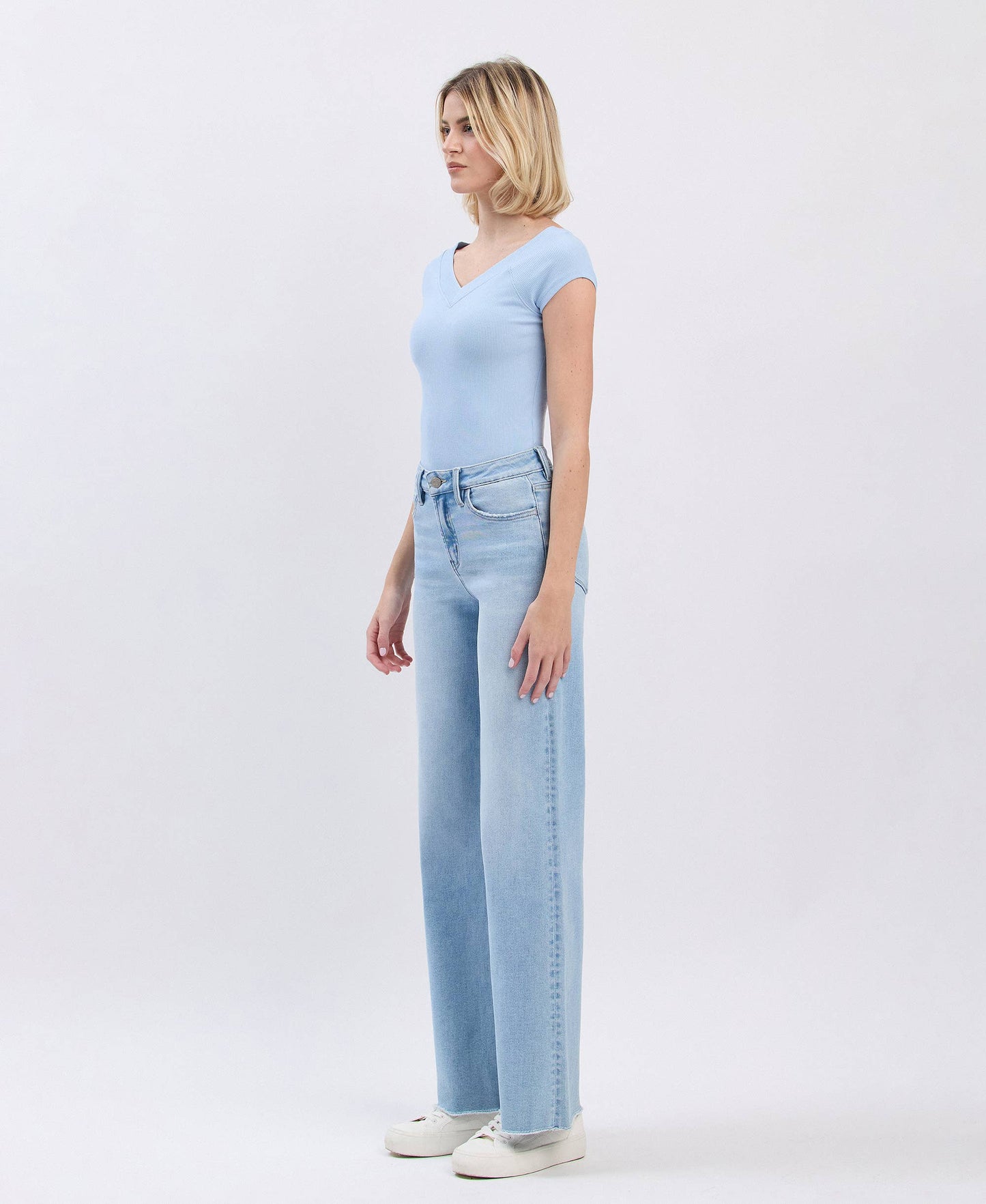 Olivia Raw Hem Jeans