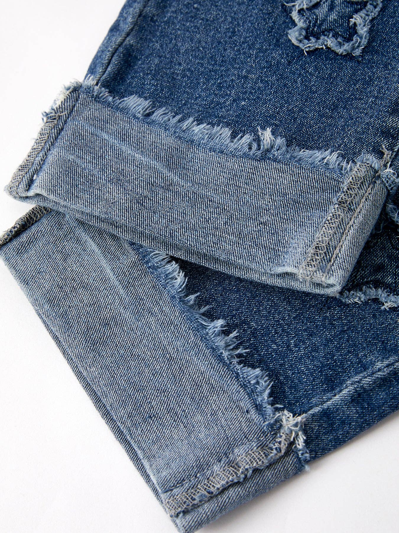 Toddler Distressed Star Jeans