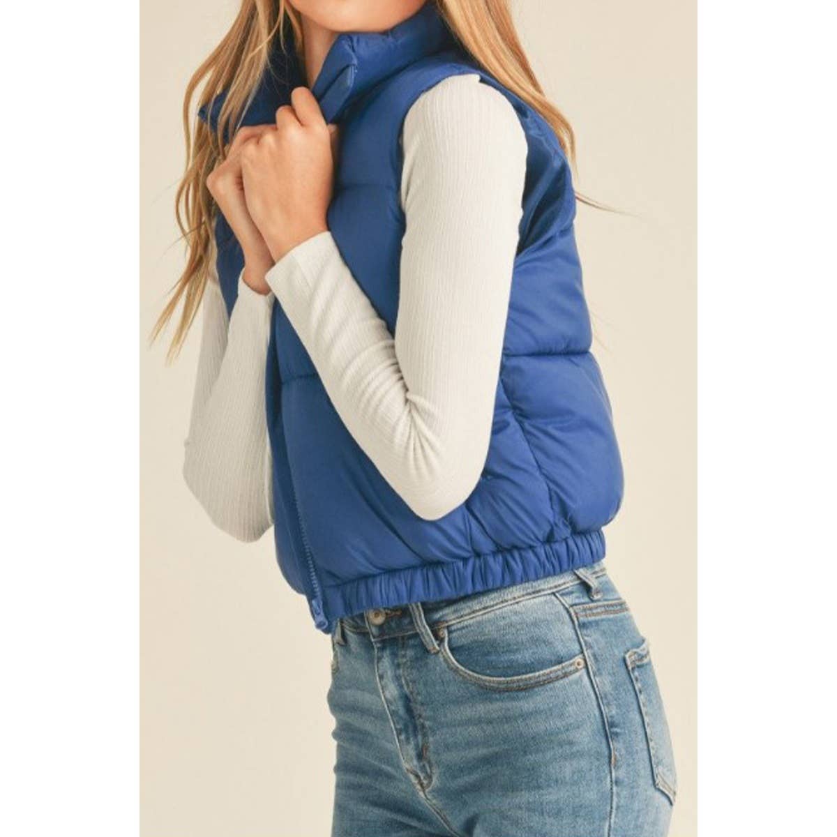 Royal Blue Puffer Vest