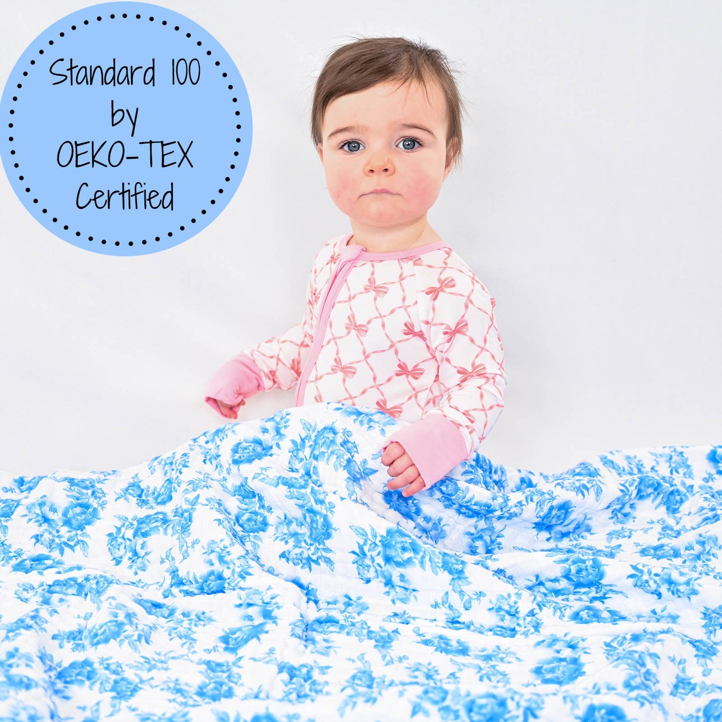 Peony For Your Thoughts Swaddle