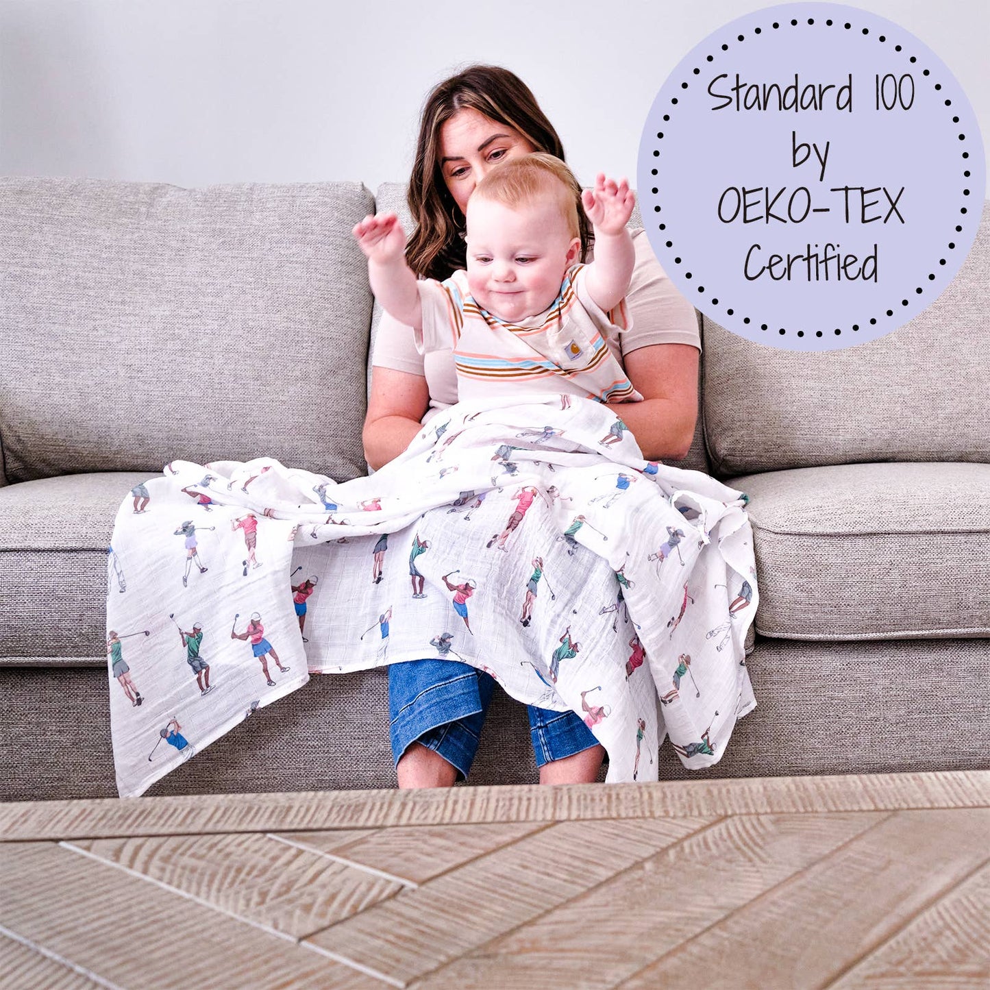 Round Of Golf Swaddle