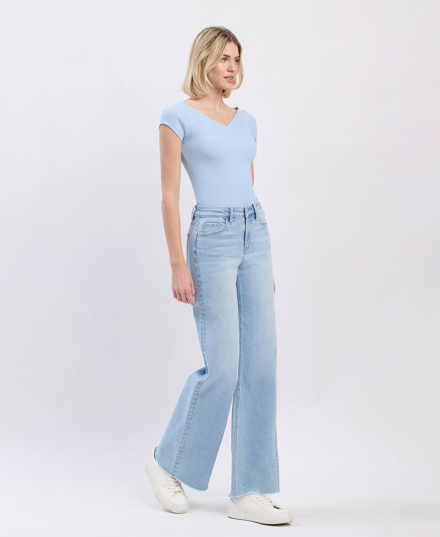 Olivia Raw Hem Jeans