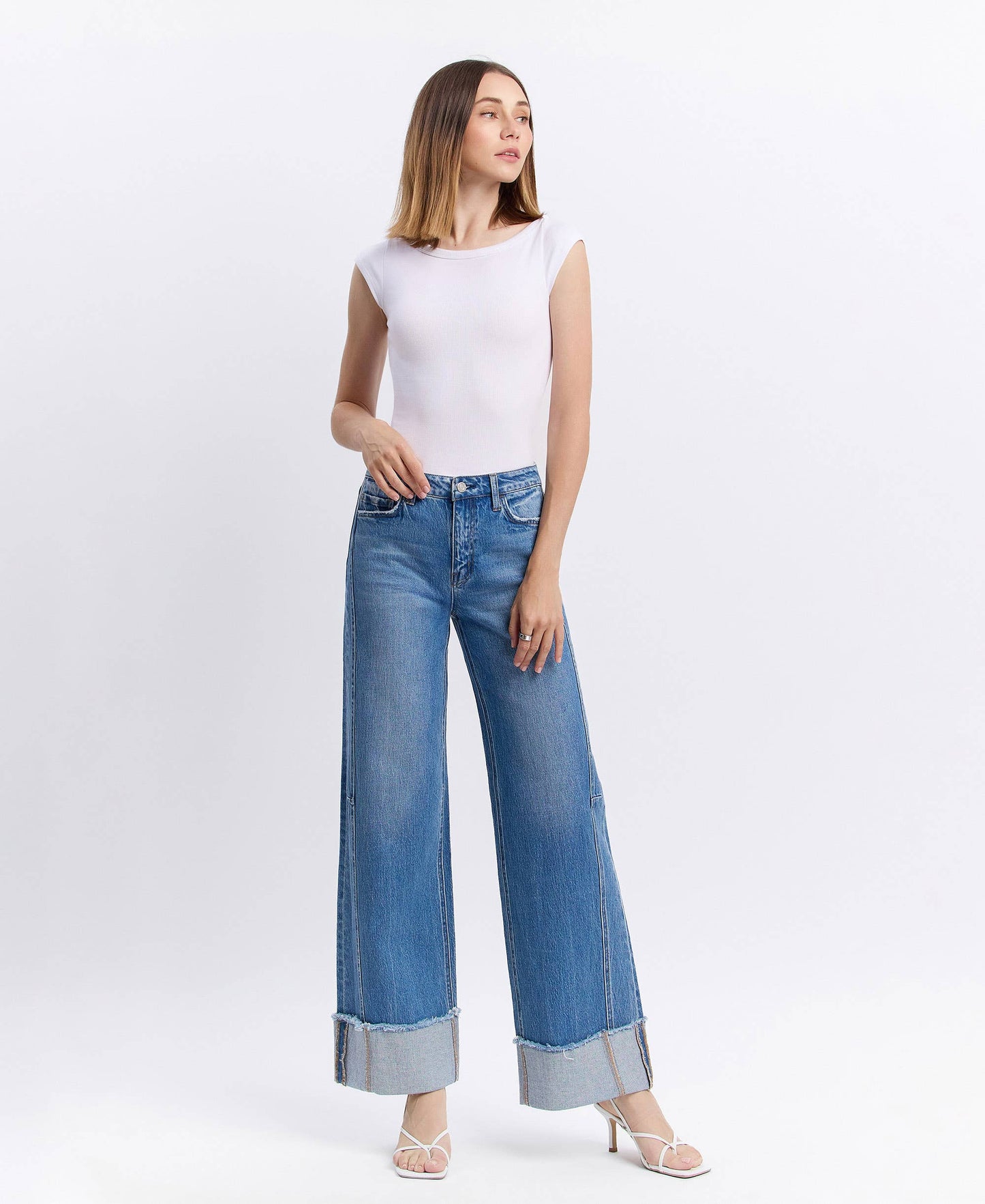 Olivia Cuff Jeans