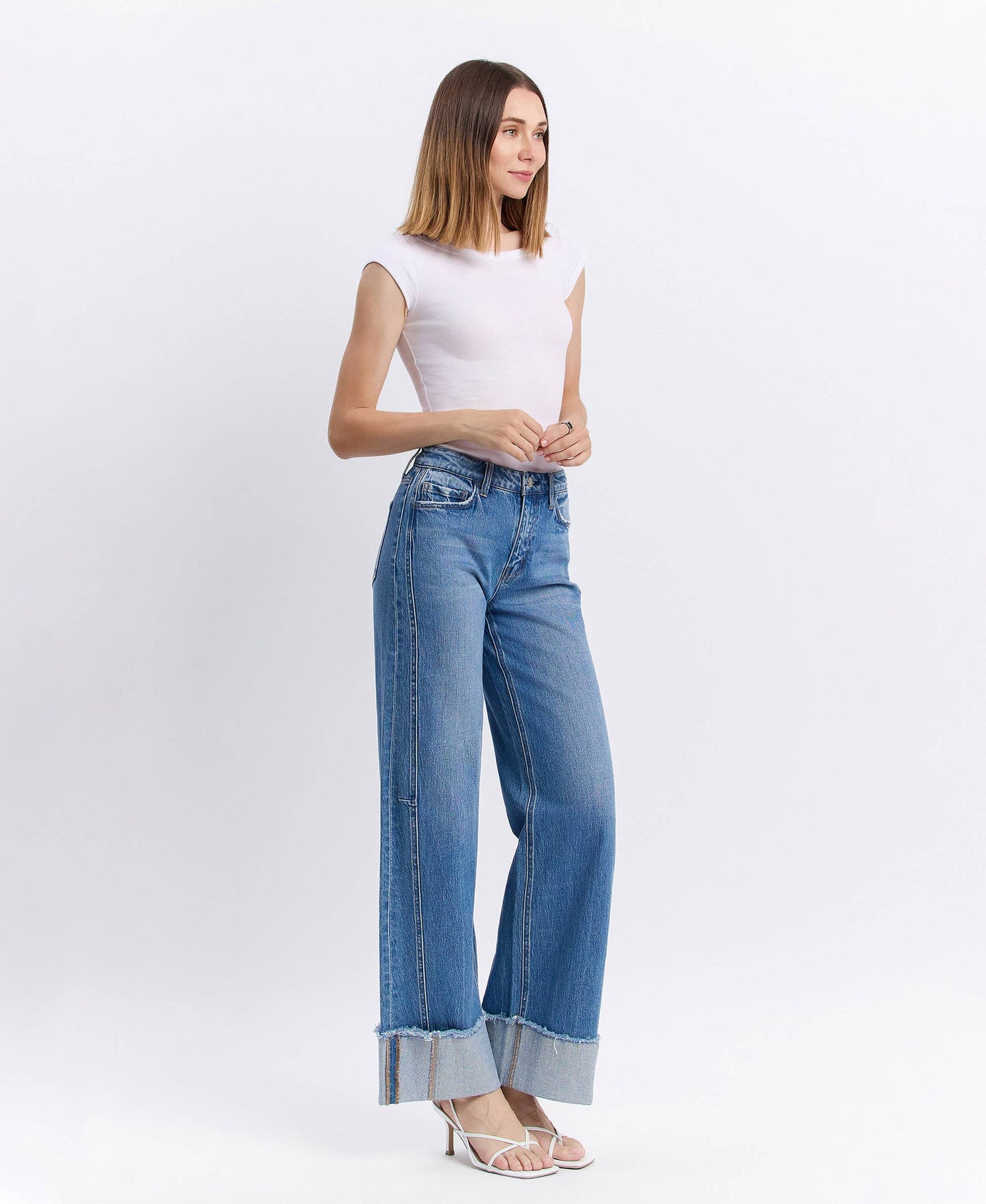 Olivia Cuff Jeans