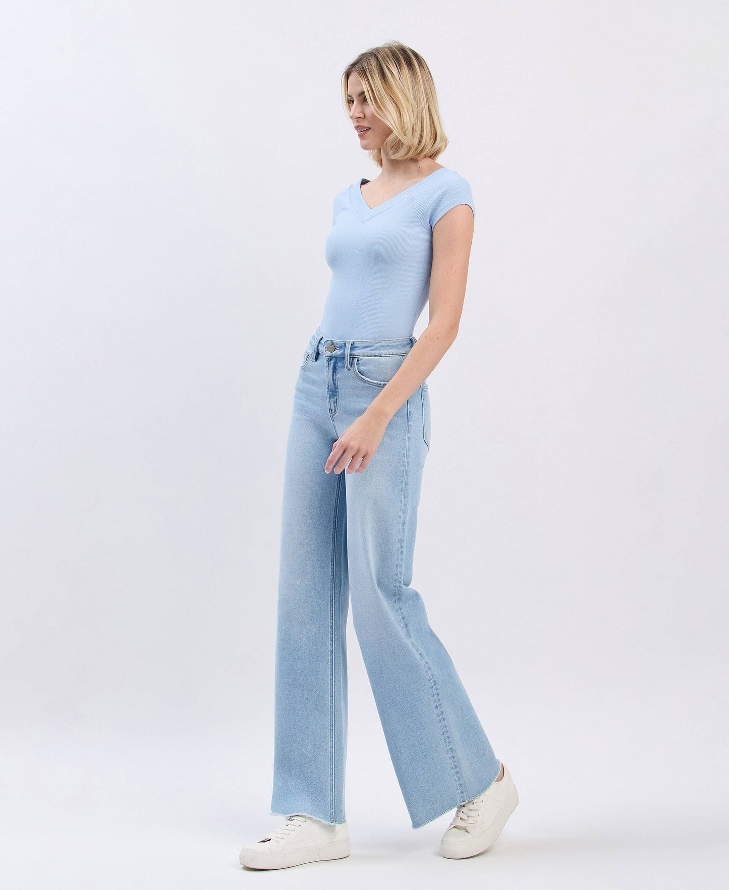 Olivia Raw Hem Jeans