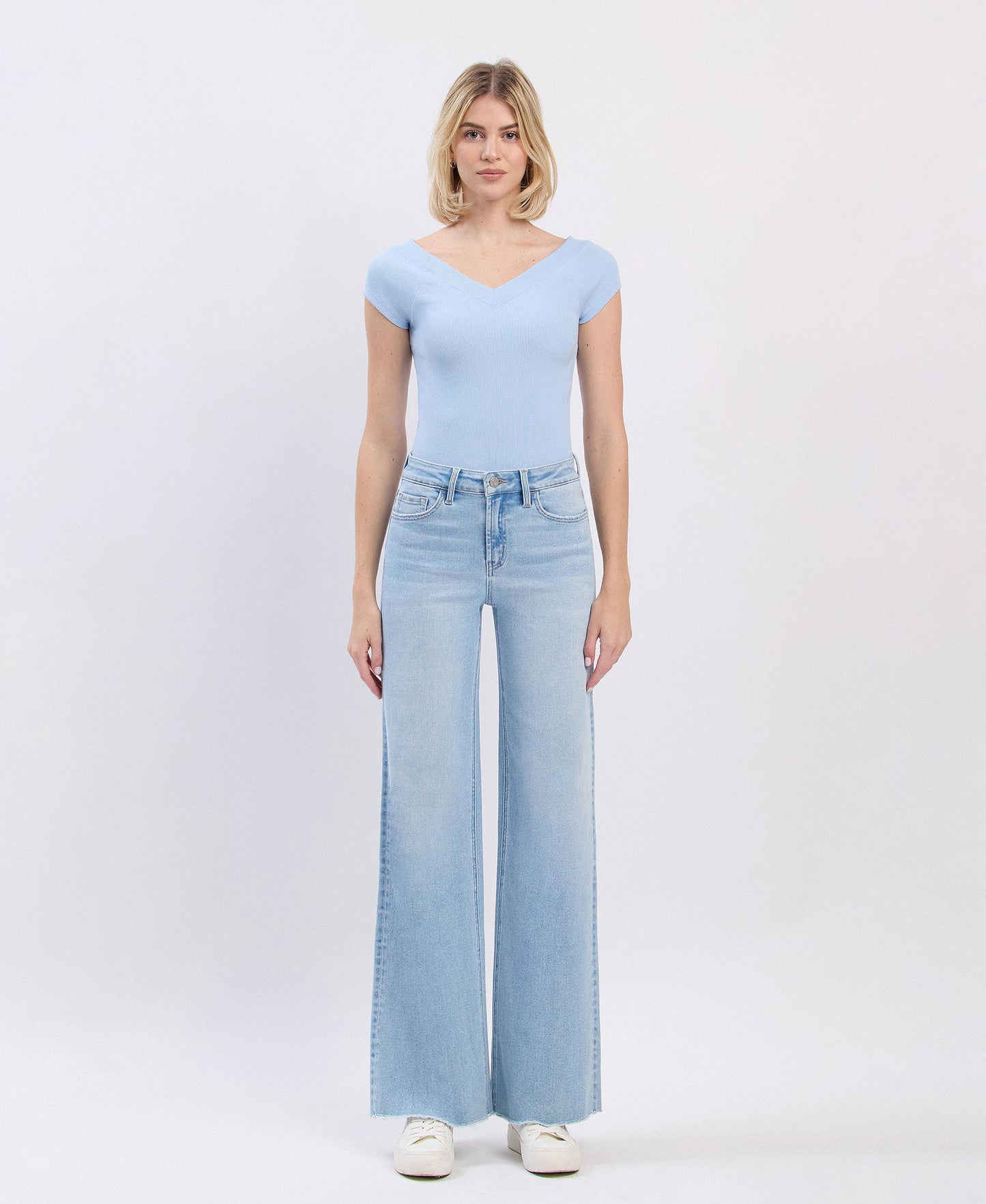 Olivia Raw Hem Jeans