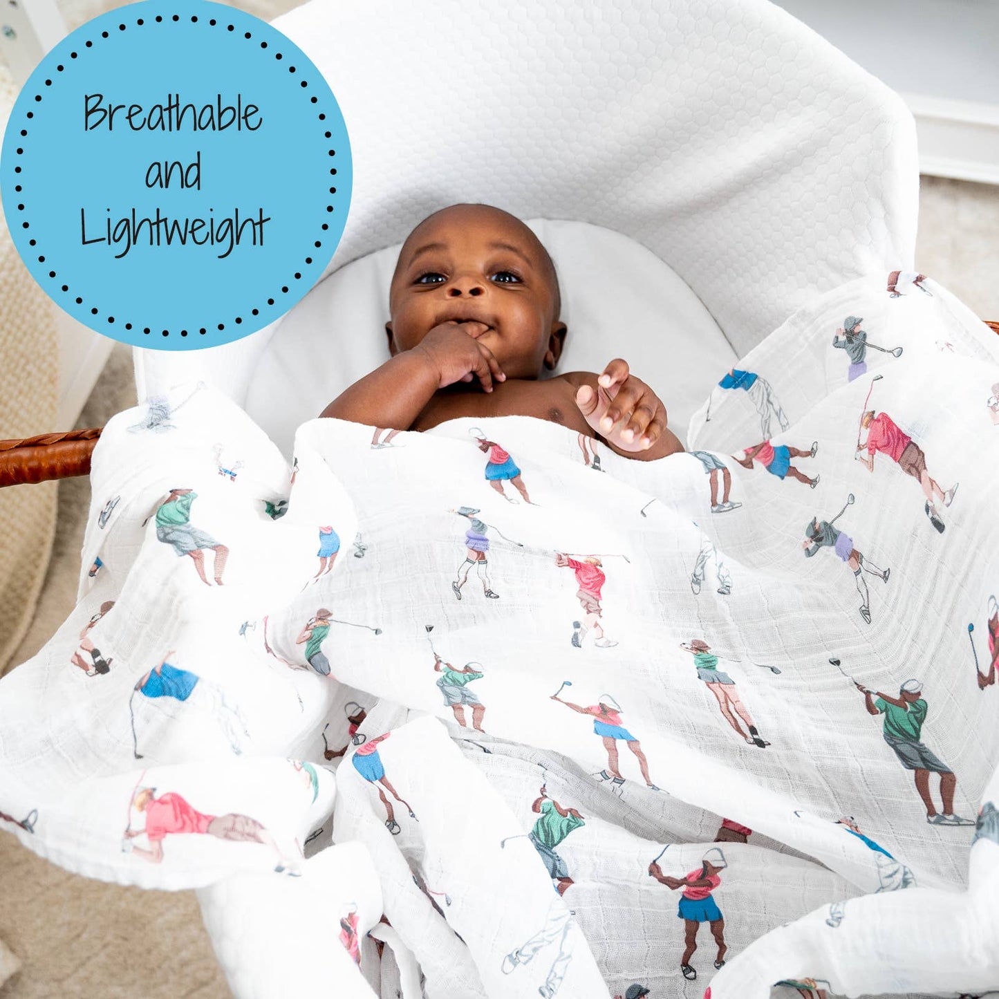 Round Of Golf Swaddle