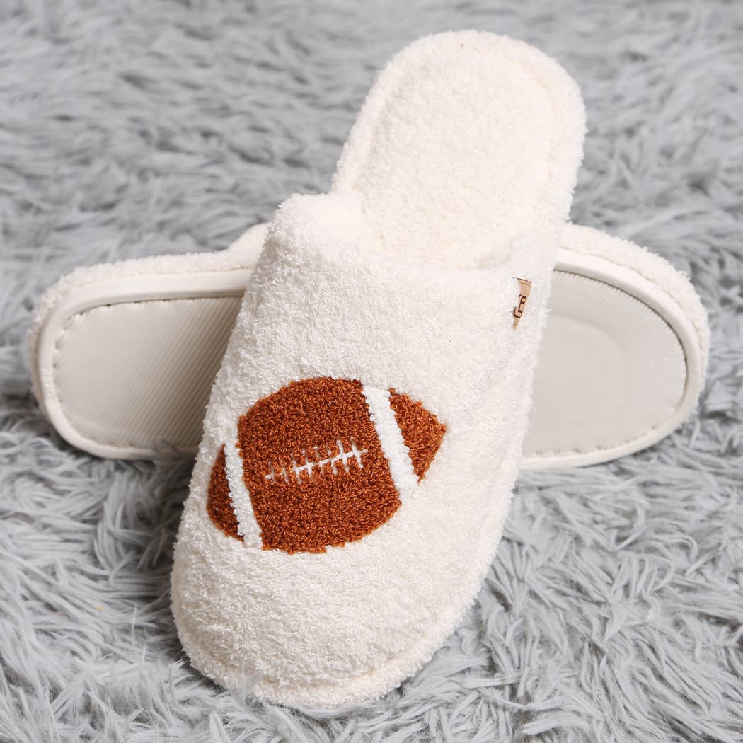 Football Helmet Slippers