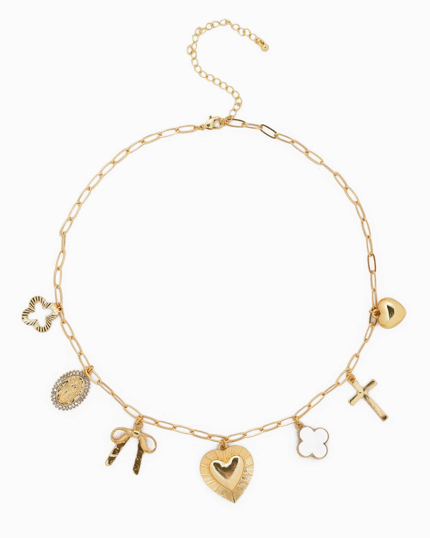 Chunky Charm Necklace