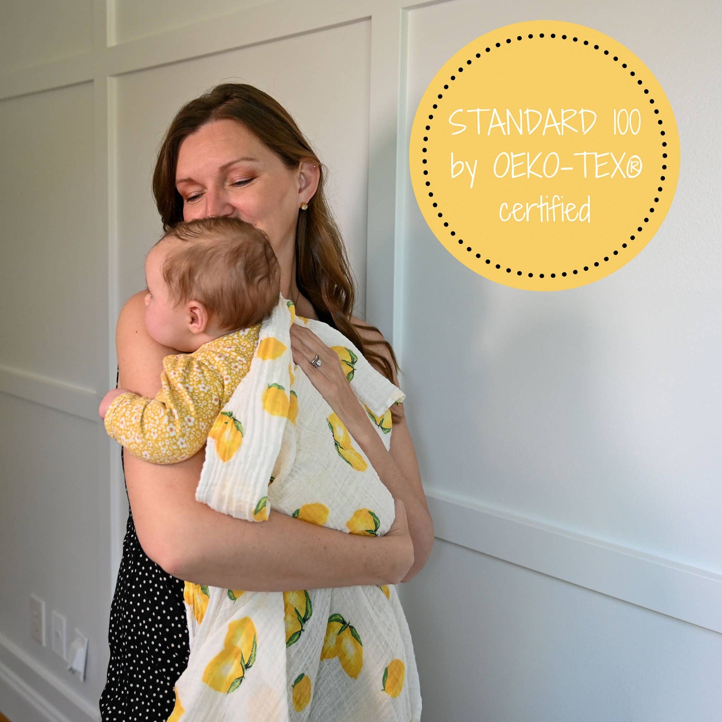 Life Hands You Lemons Swaddle Blanket