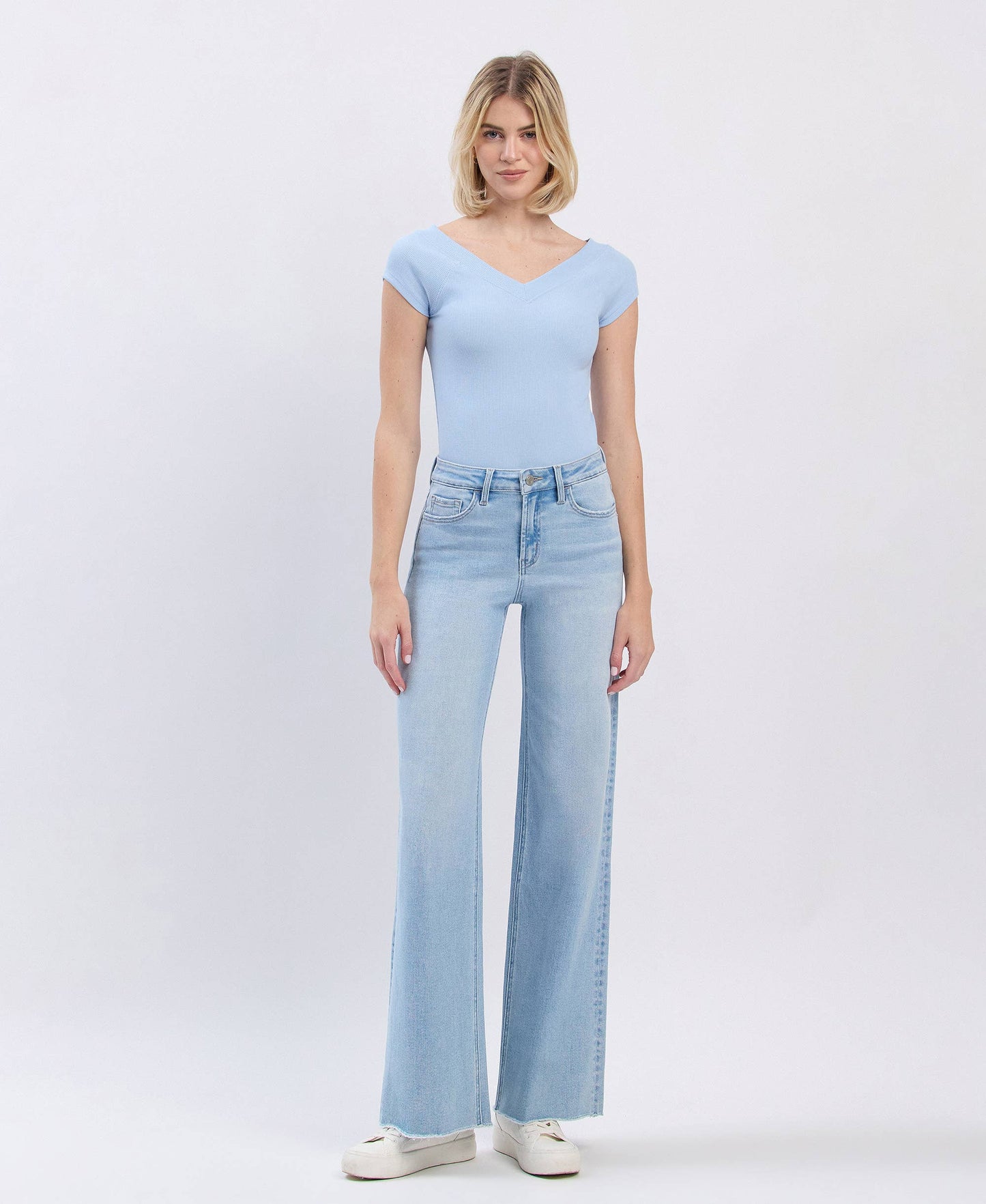 Olivia Raw Hem Jeans