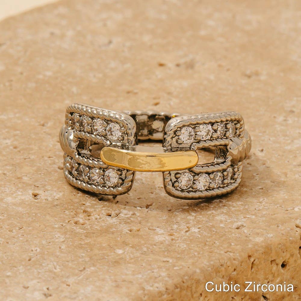 Buckle Band Ring