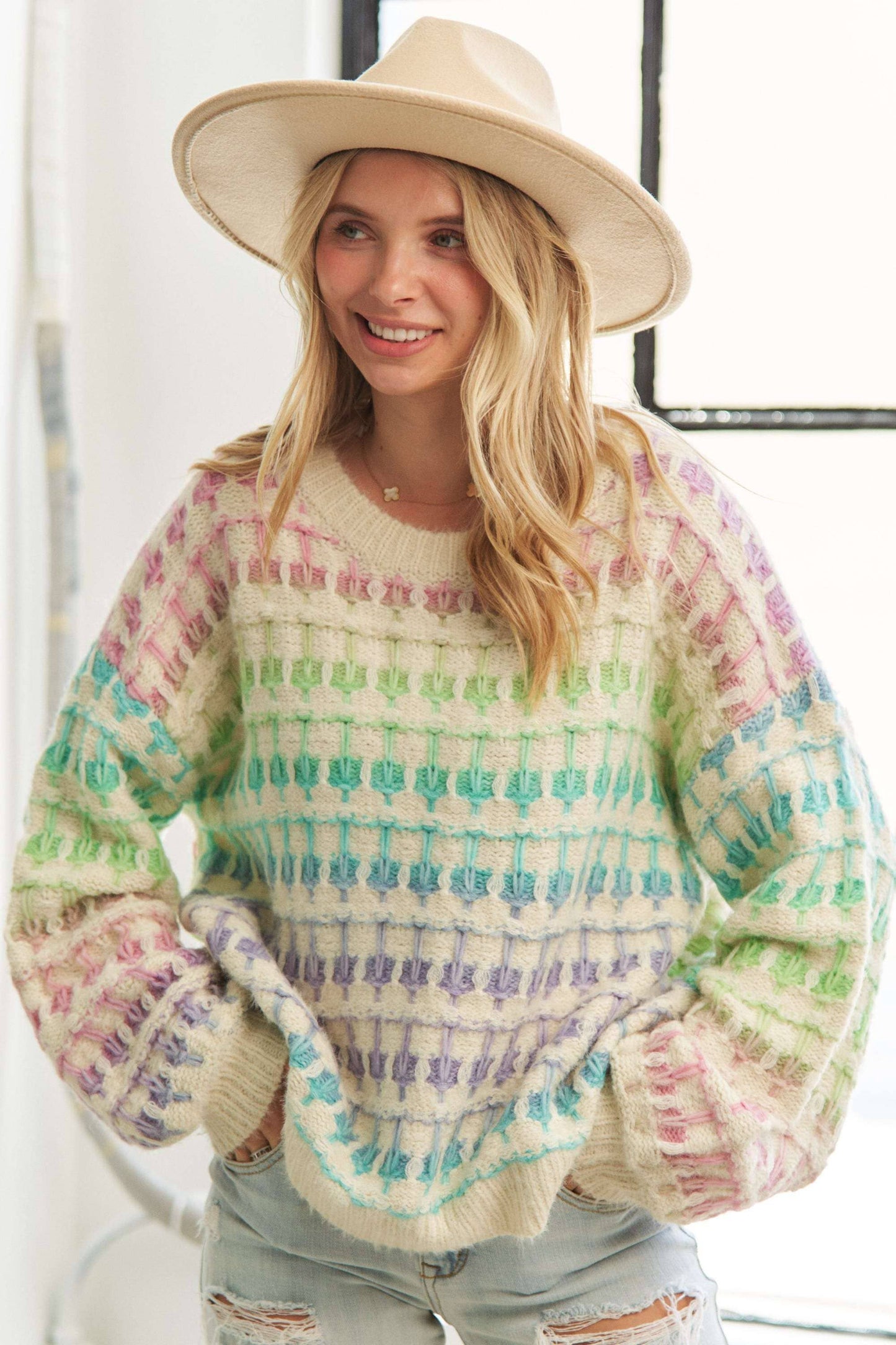 Multi Colored Sweater