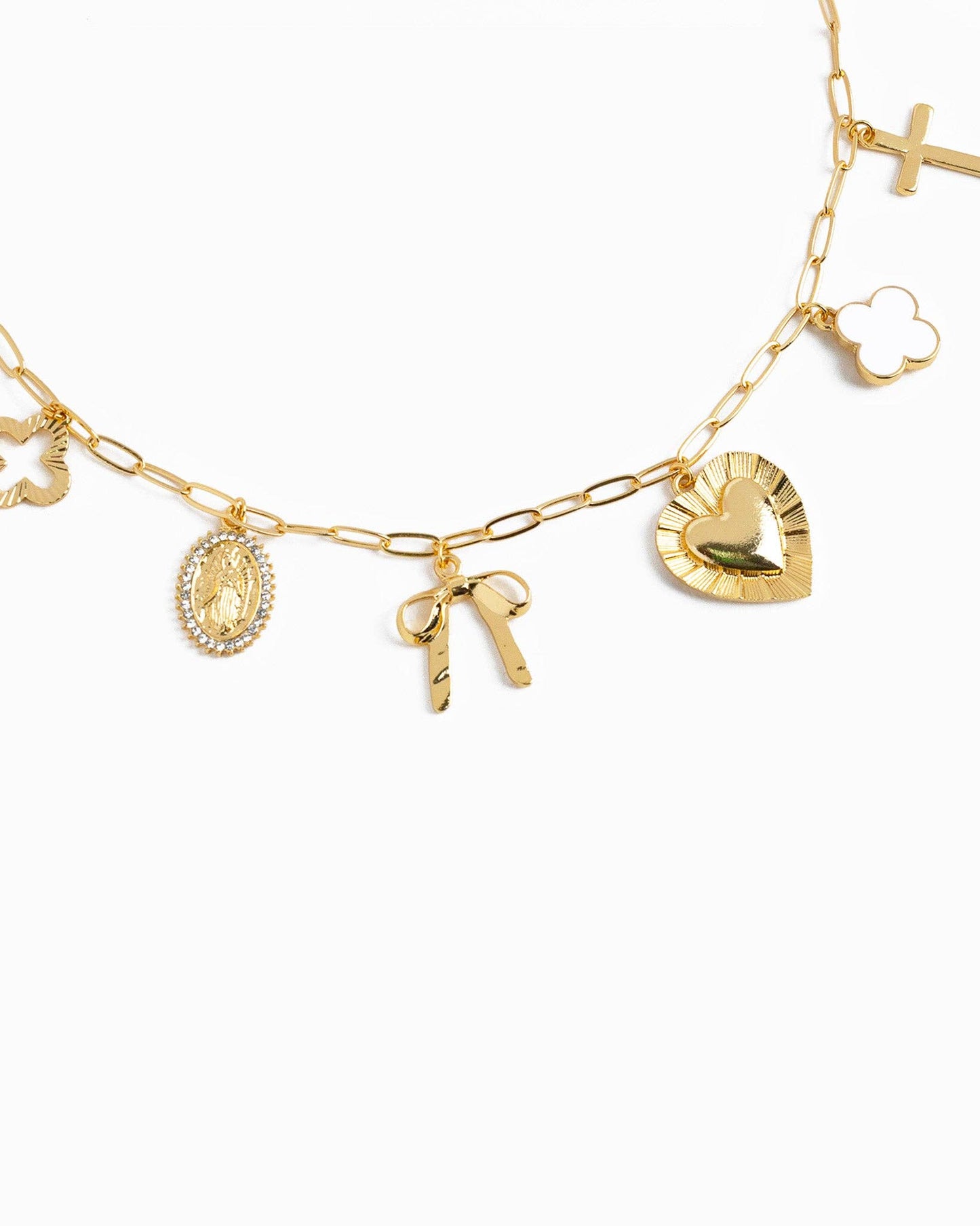 Chunky Charm Necklace