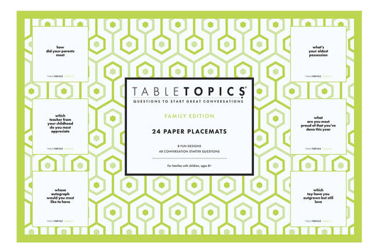 TableTopics Placemats-Family