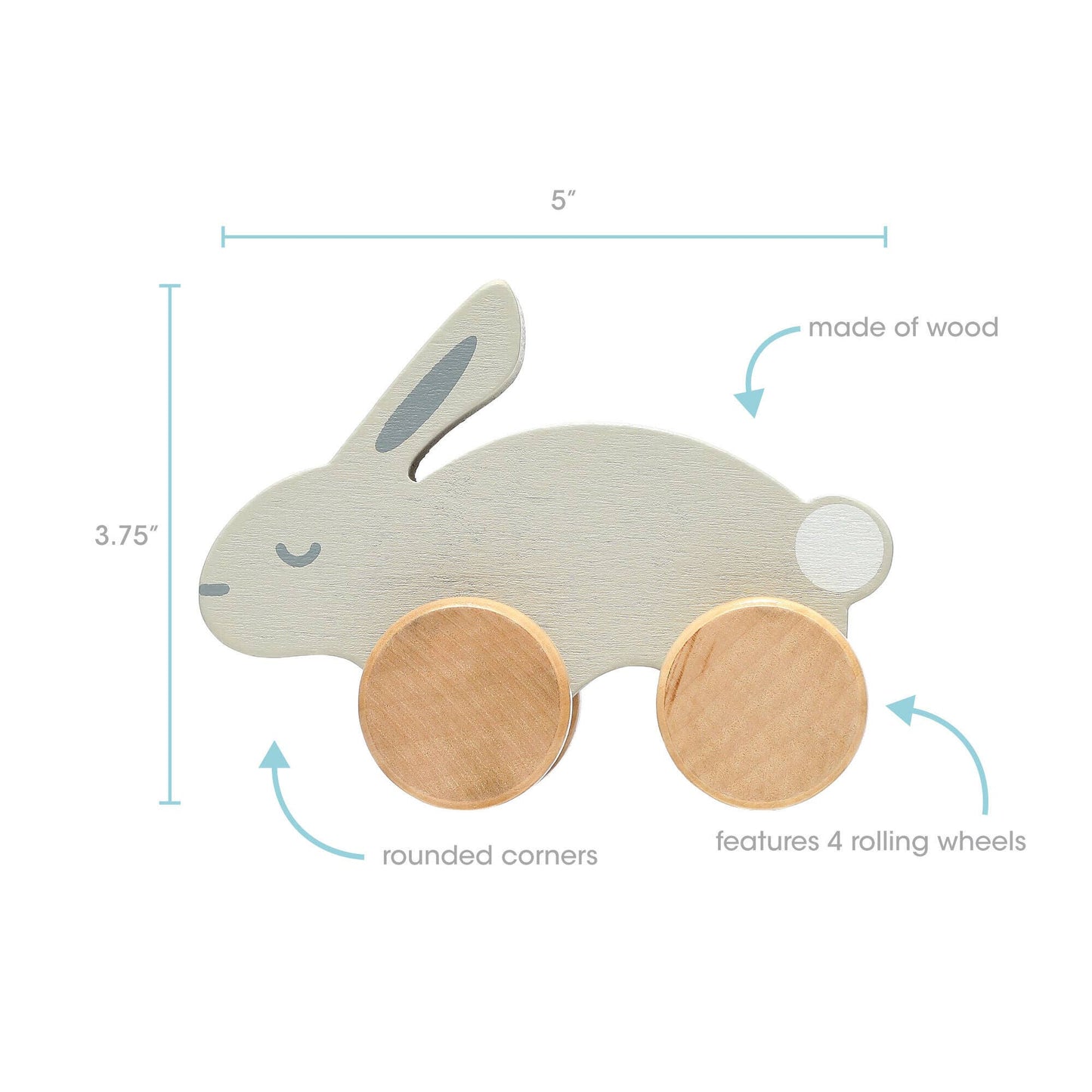 Wooden Bunny Toy