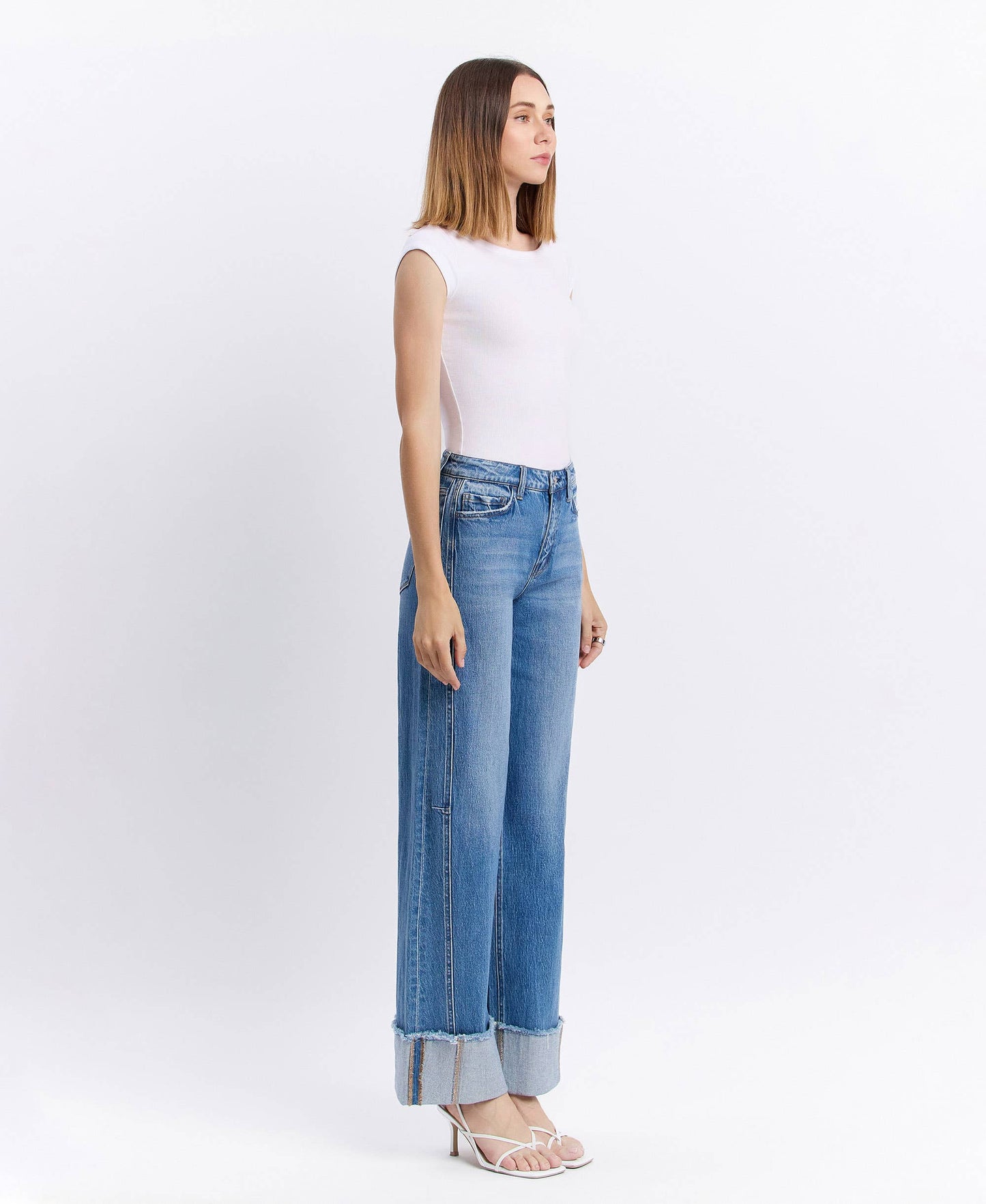 Olivia Cuff Jeans