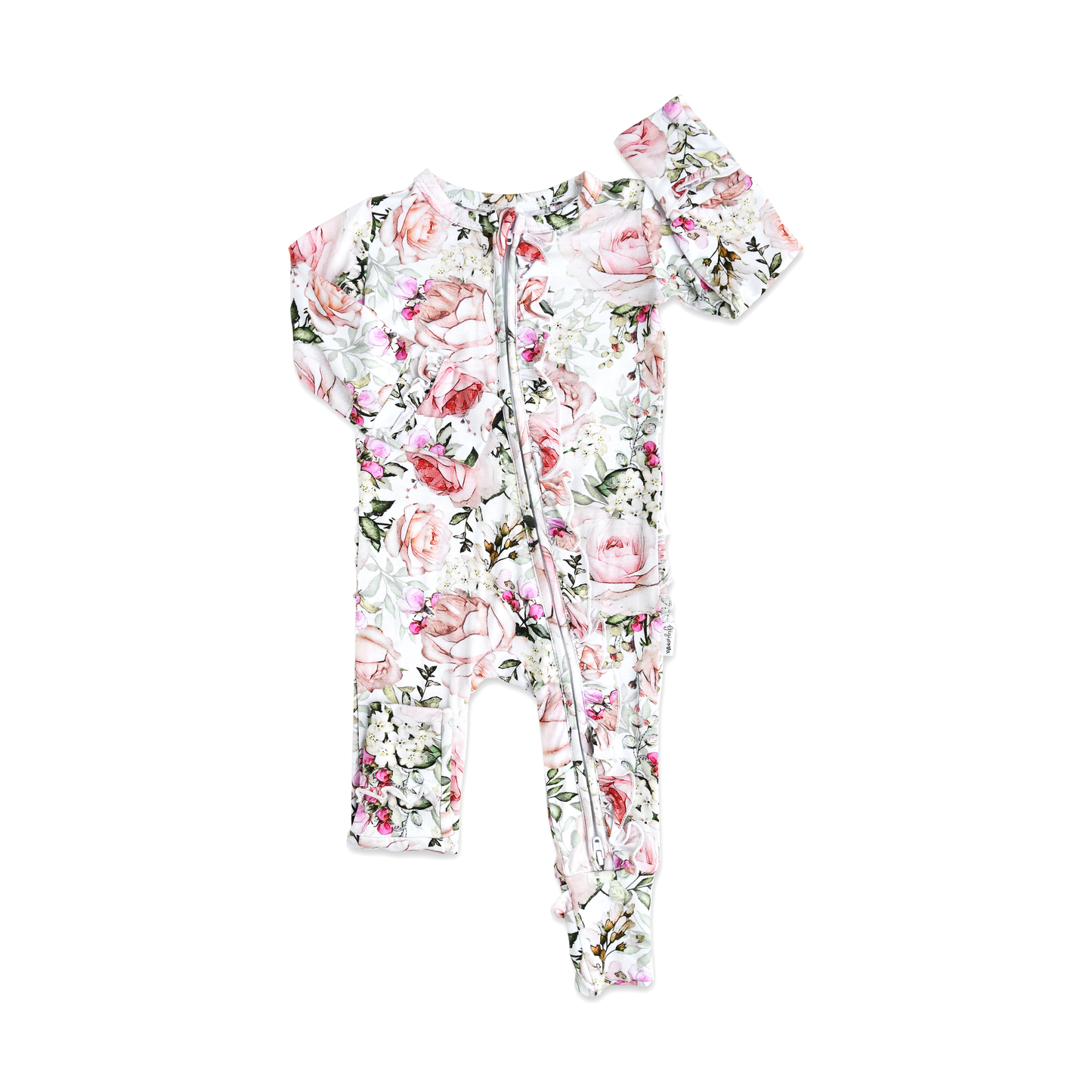 Caroline Ruffle Onesie