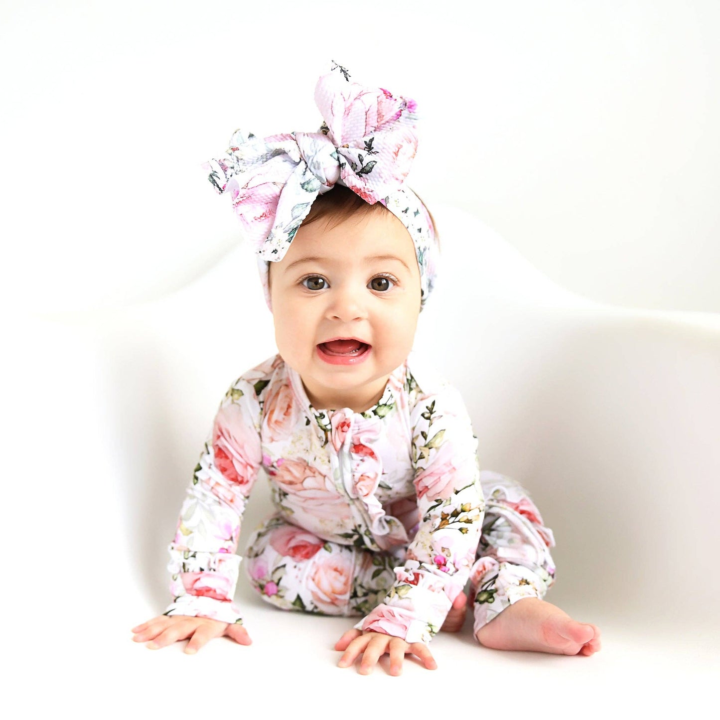 Caroline Ruffle Onesie