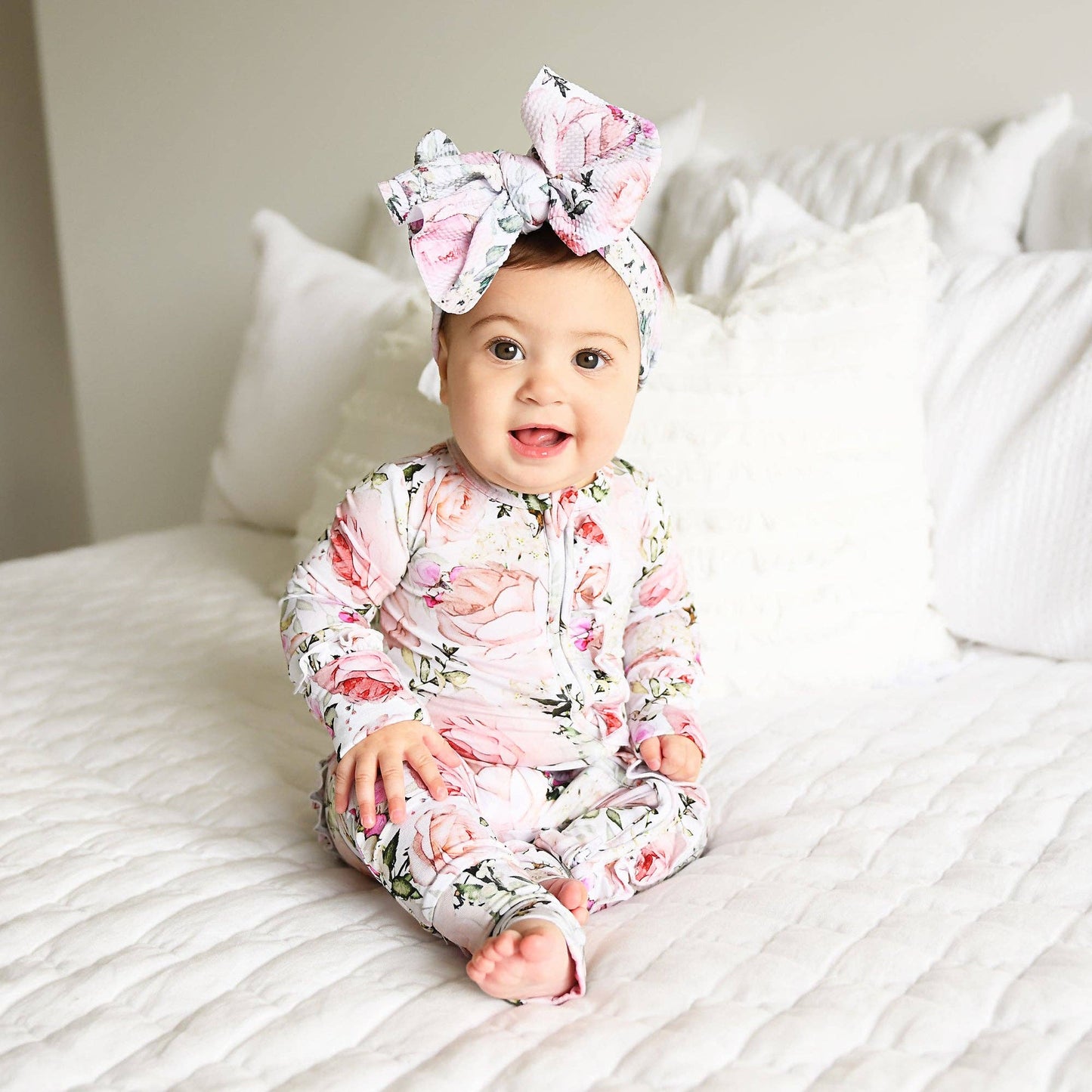 Caroline Ruffle Onesie