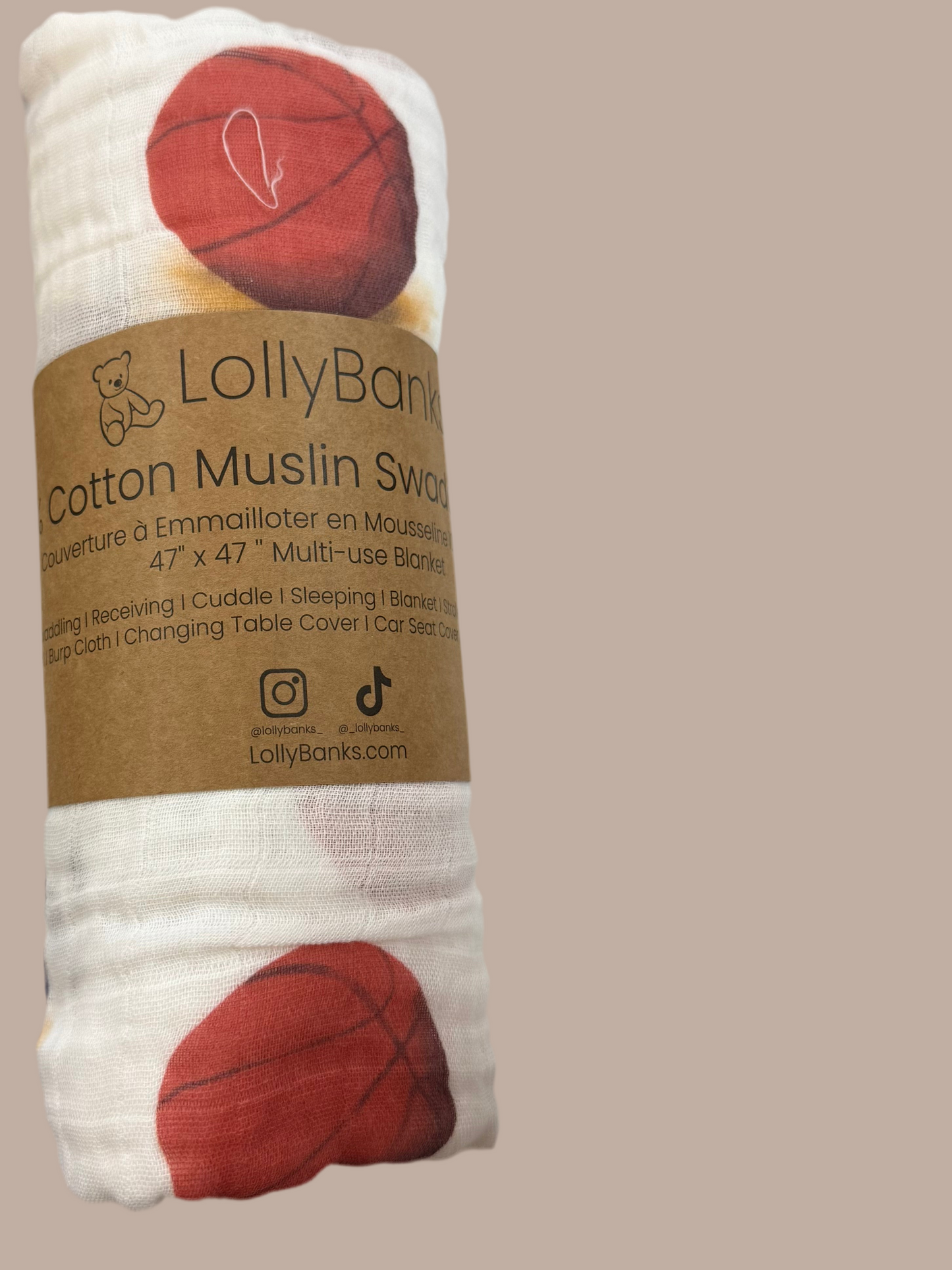 Sports Play Ball Swaddle