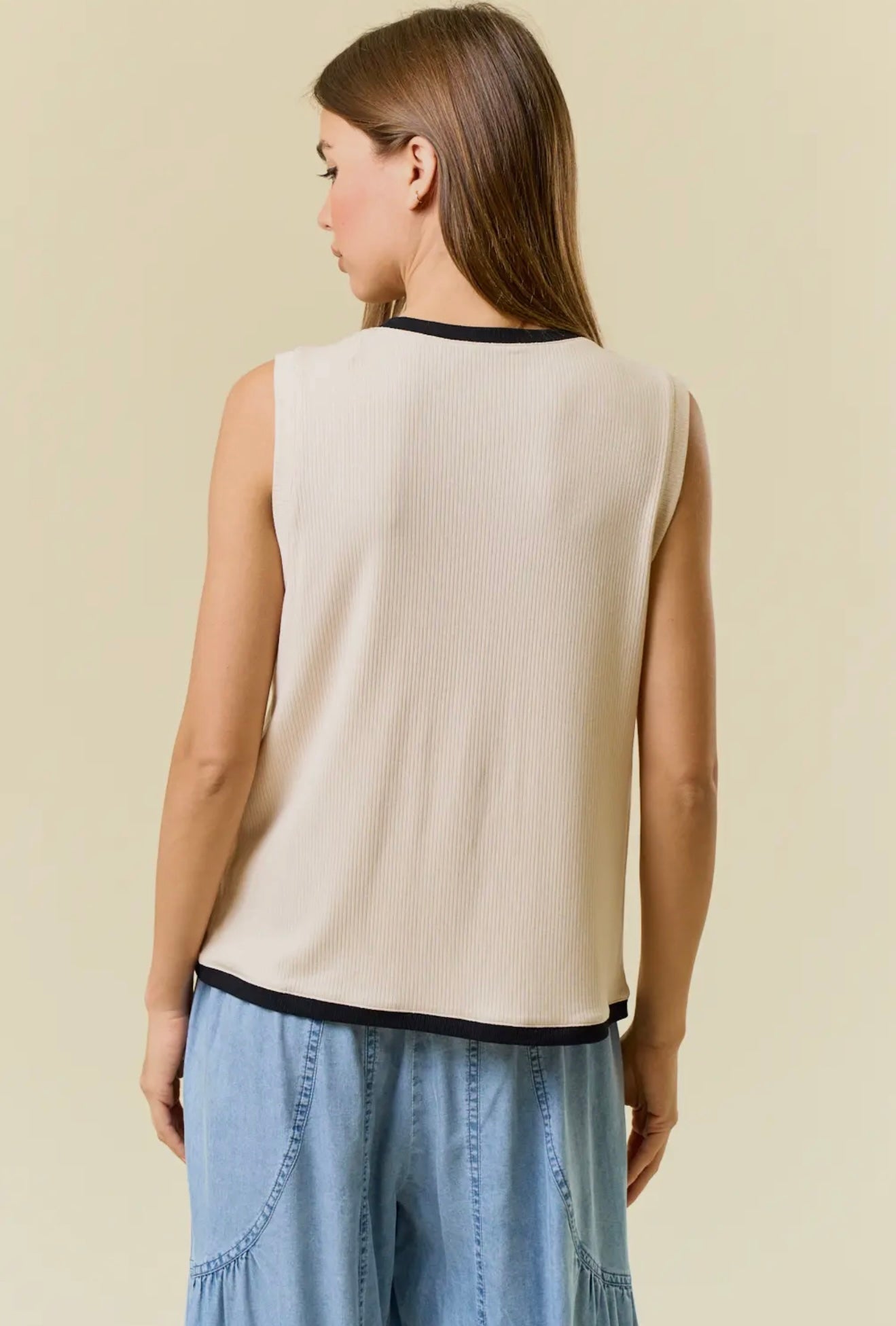 Tie Front Tank Top