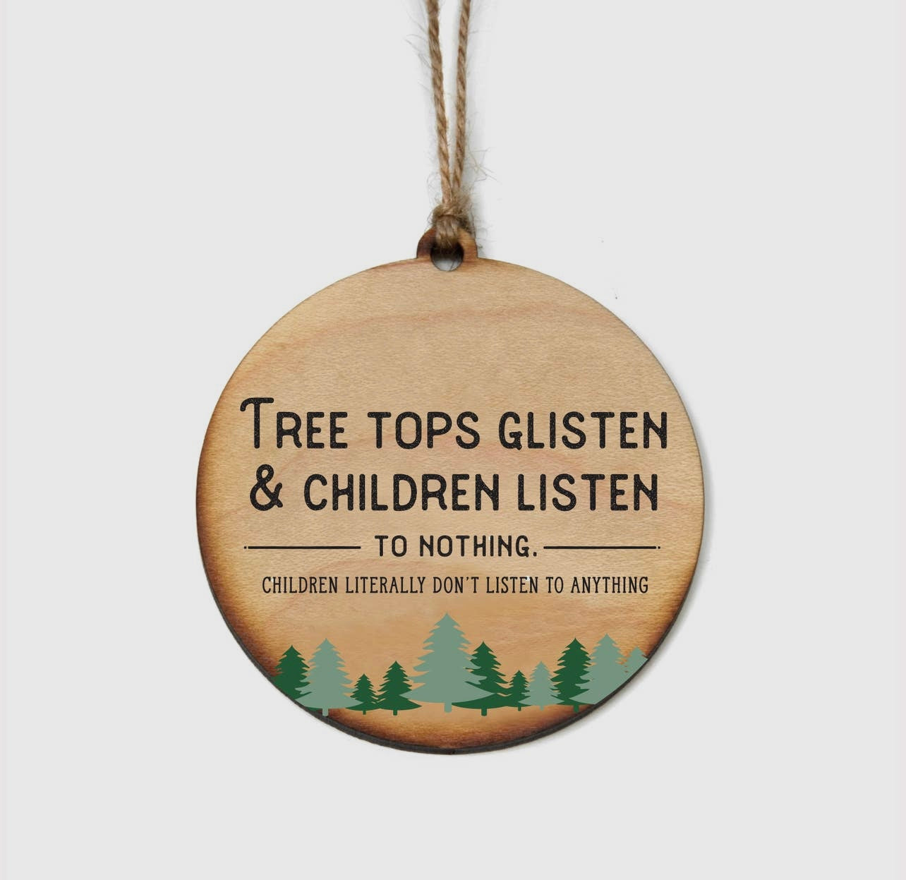 Children Listen Ornaments