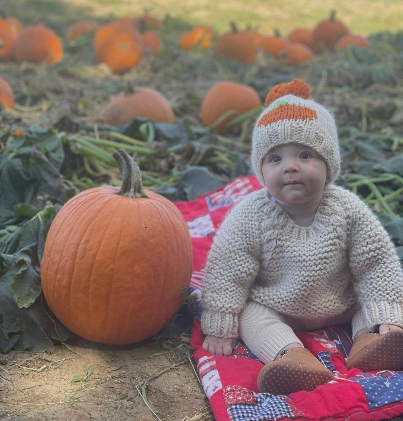 Baby Pumpkin Hat