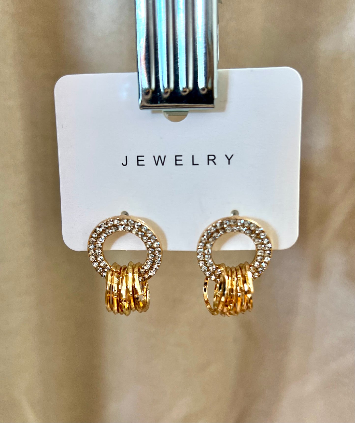 Circles Stacked Earrings