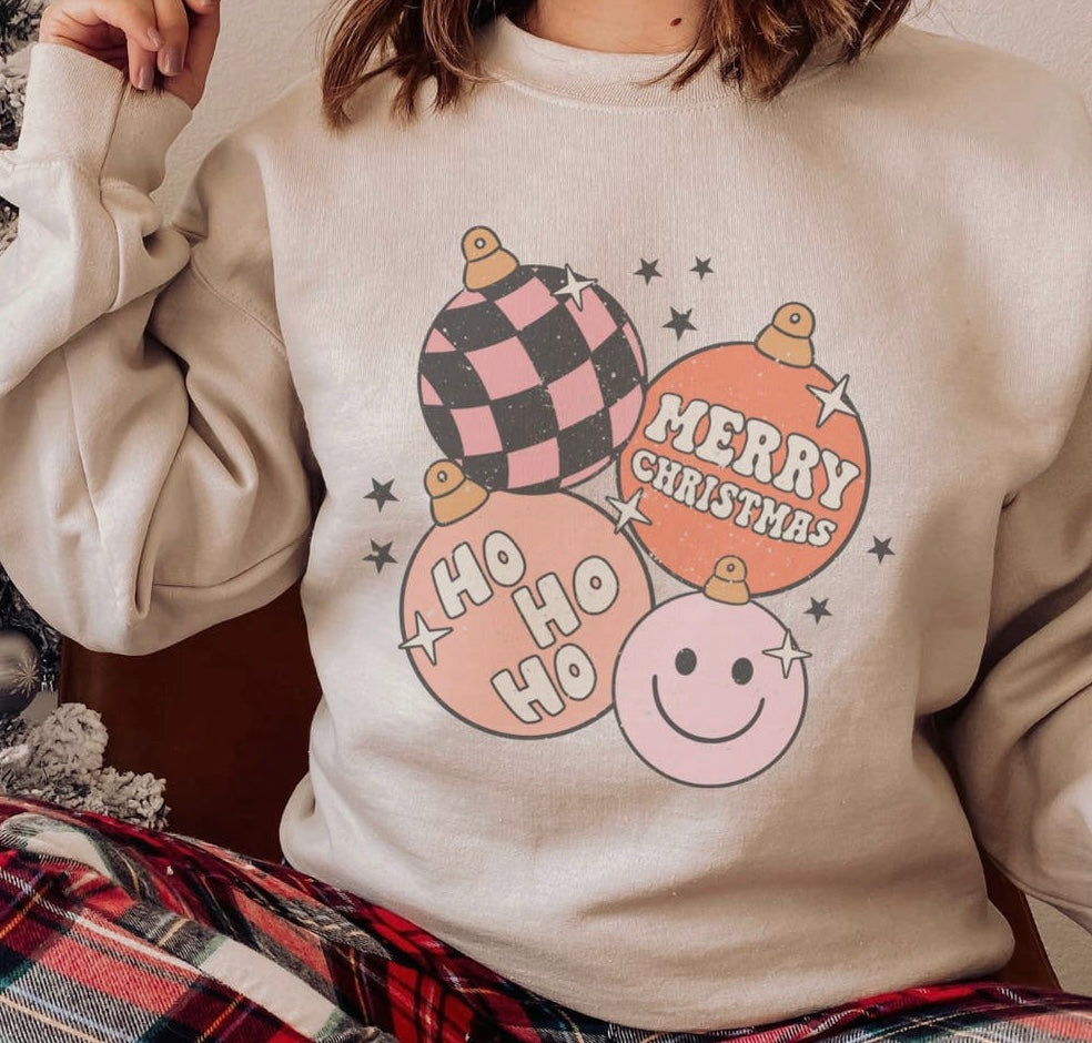 Retro Ornaments Crewneck