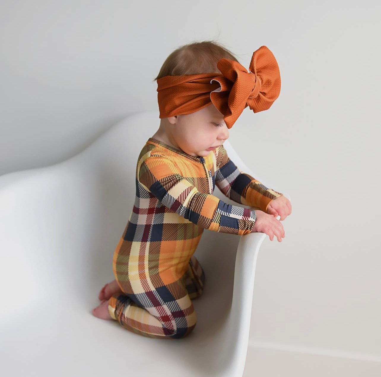 Holiday Plaid Onesie