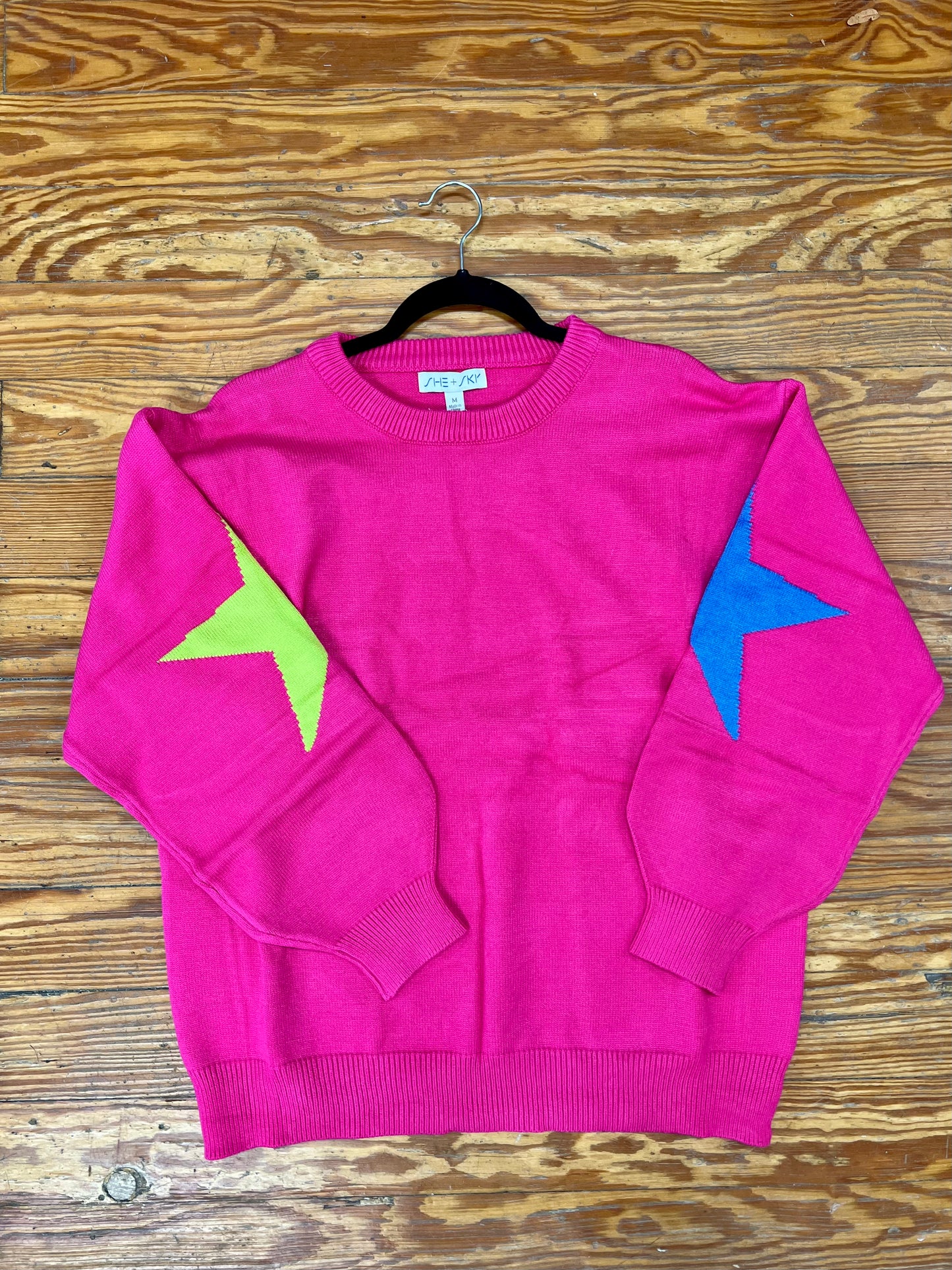 Star Elbow Sweater