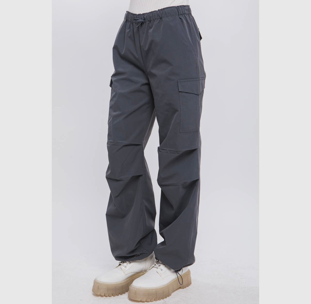 Charcoal Cargo Pants