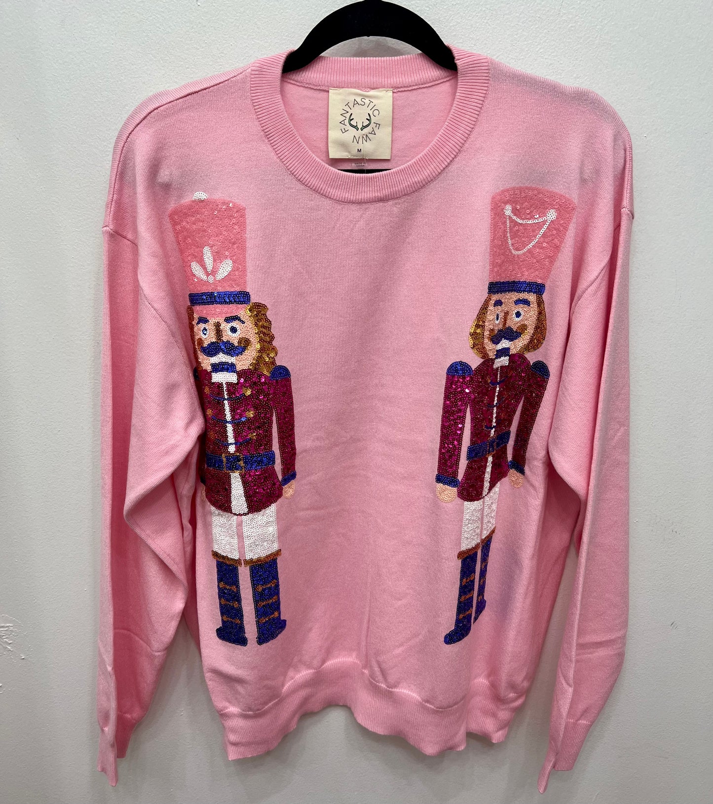 Sequin Nutcracker Sweater
