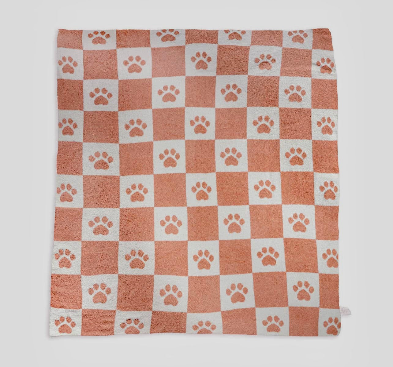 Orange Paw Bulldogs Blanket