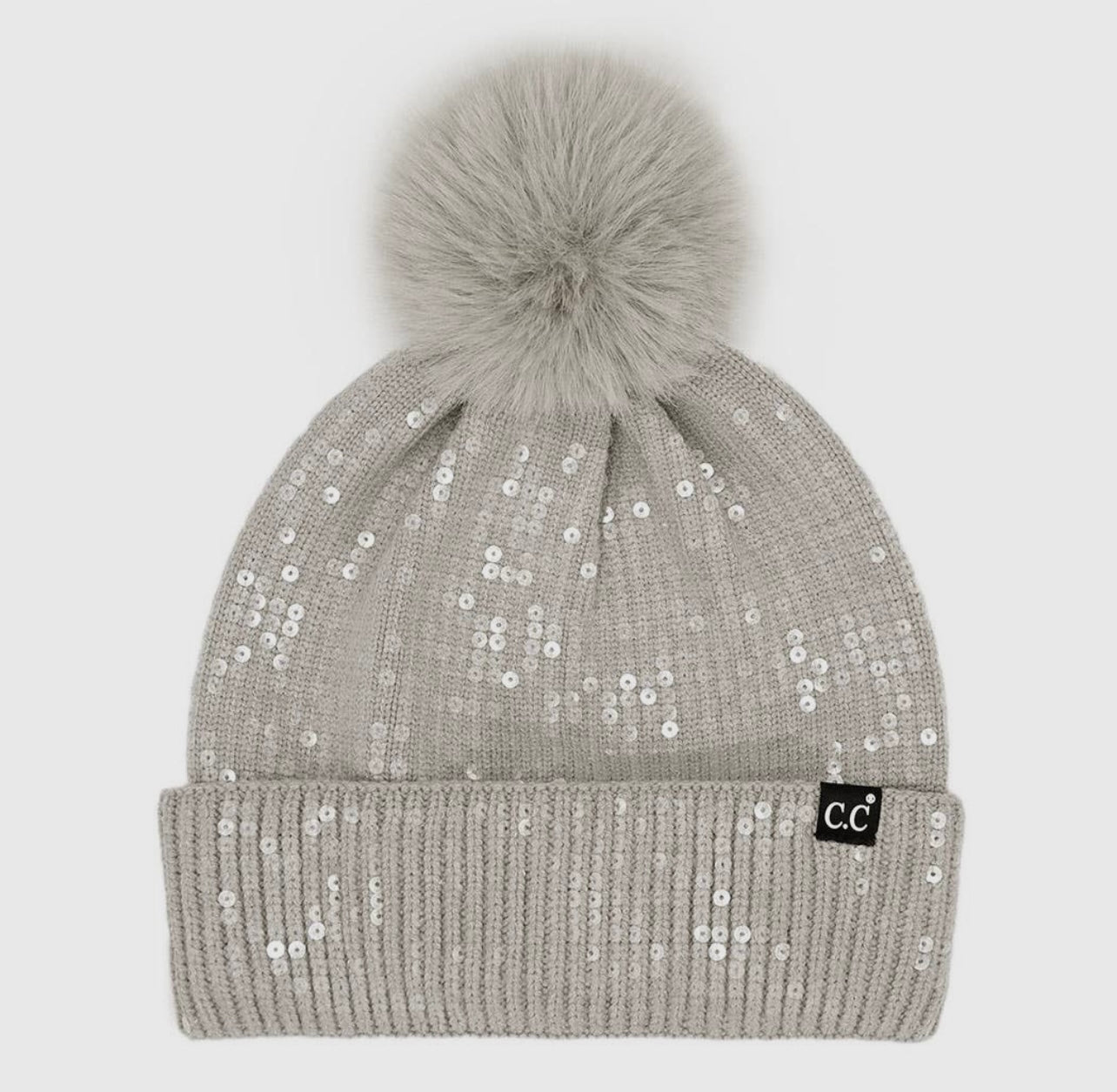 Sequins Winter Hat