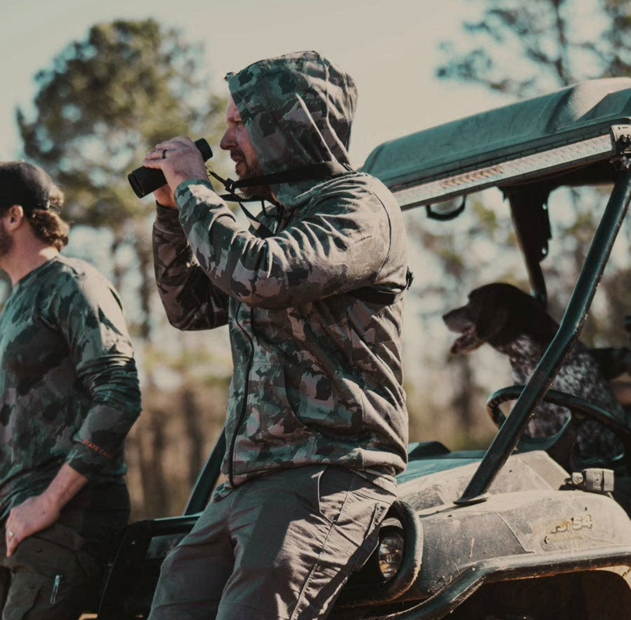 Michigan Camo Zip Up
