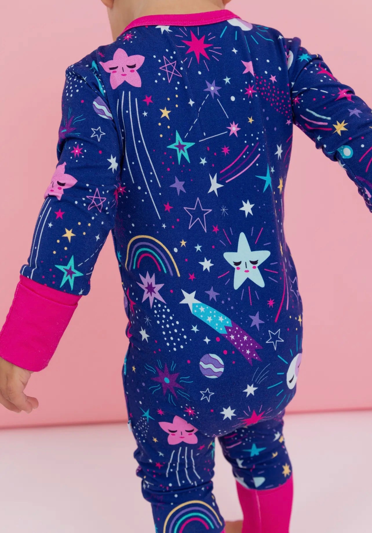 Navy Galaxy Onesie