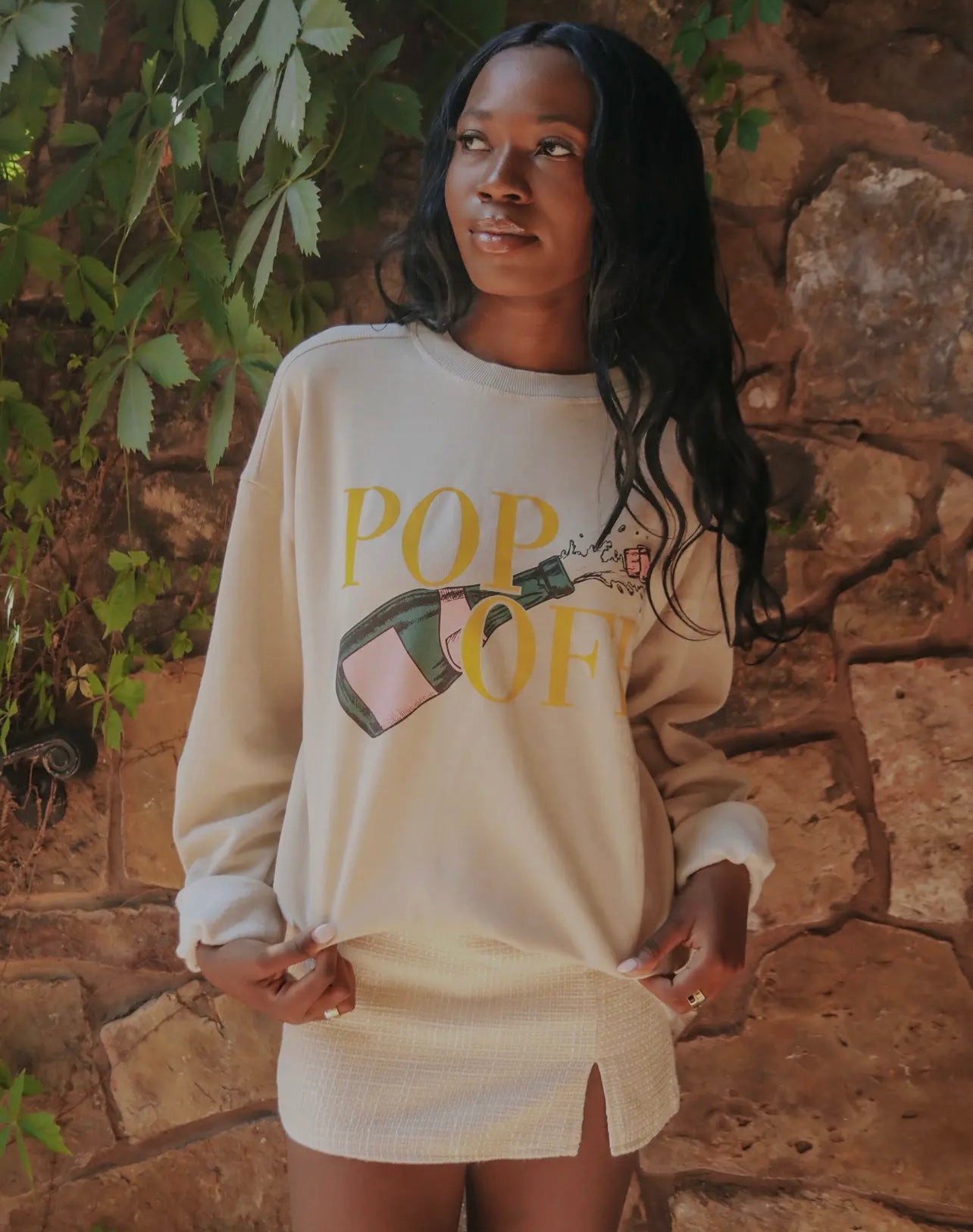 Pop Off Crewneck
