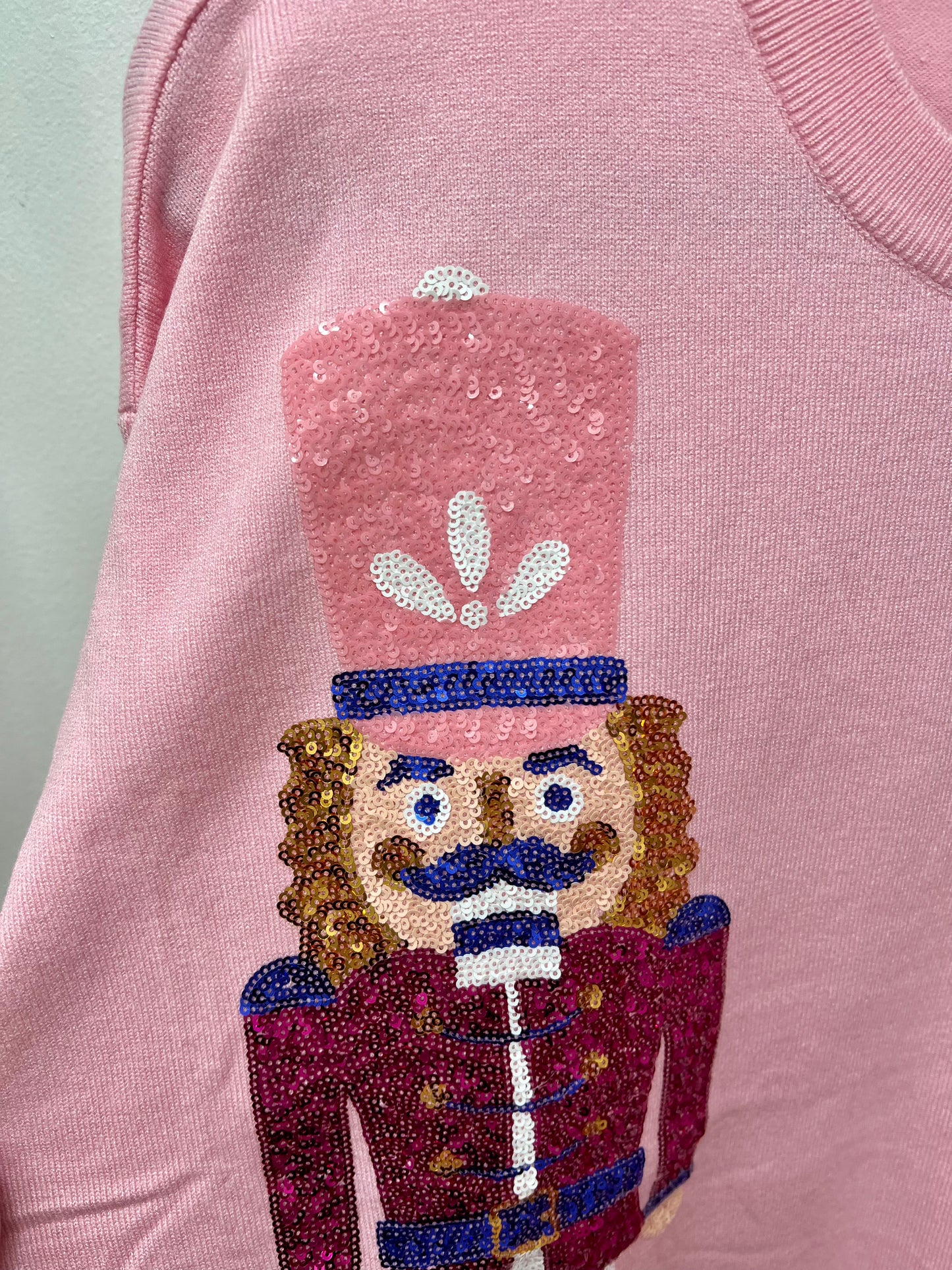 Sequin Nutcracker Sweater