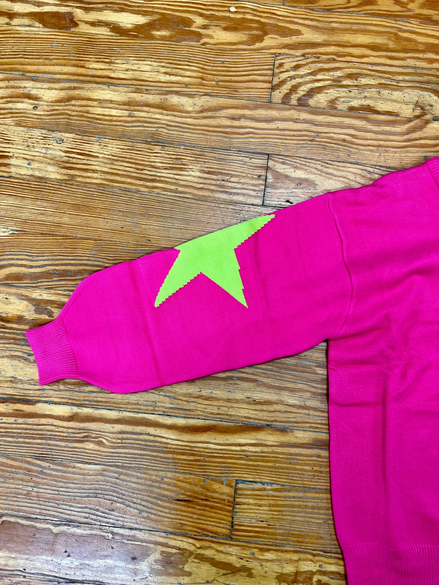 Star Elbow Sweater