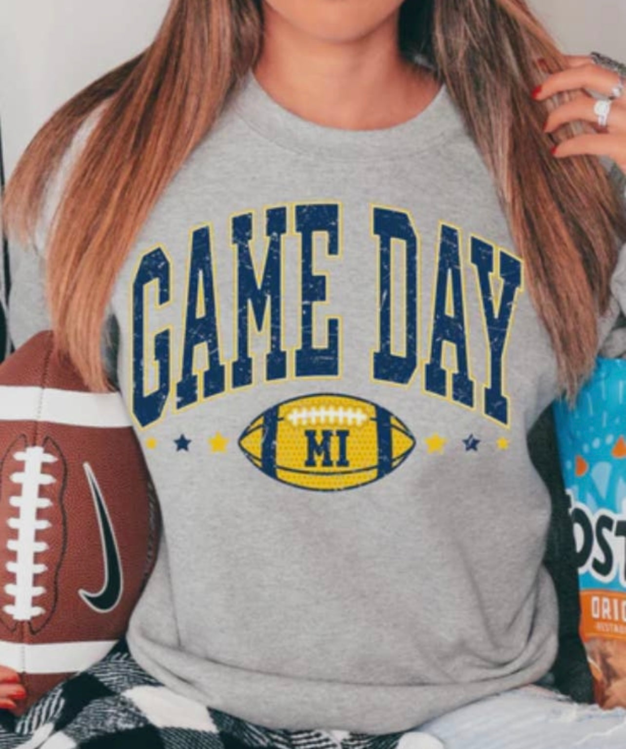 Game Day U of M Crewneck