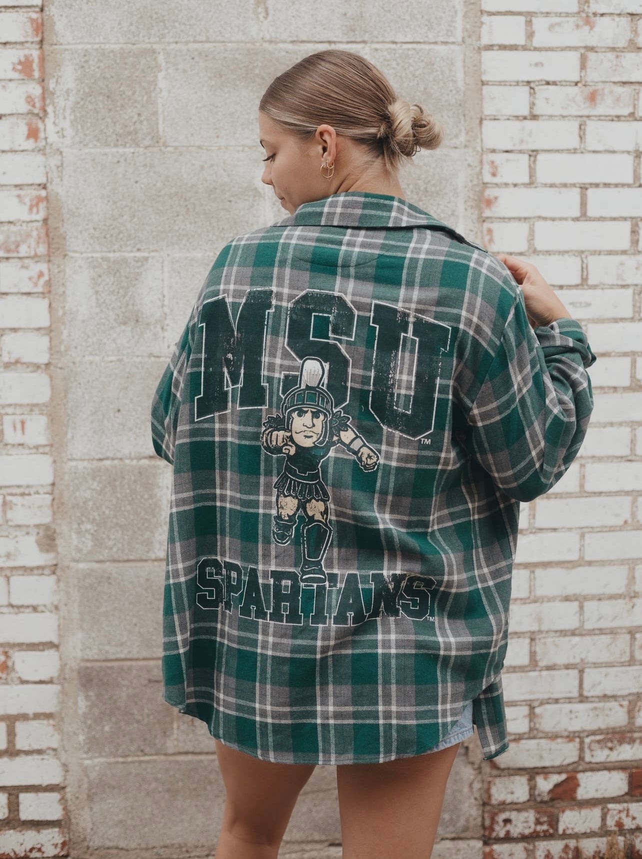 MSU Plaid Shirt