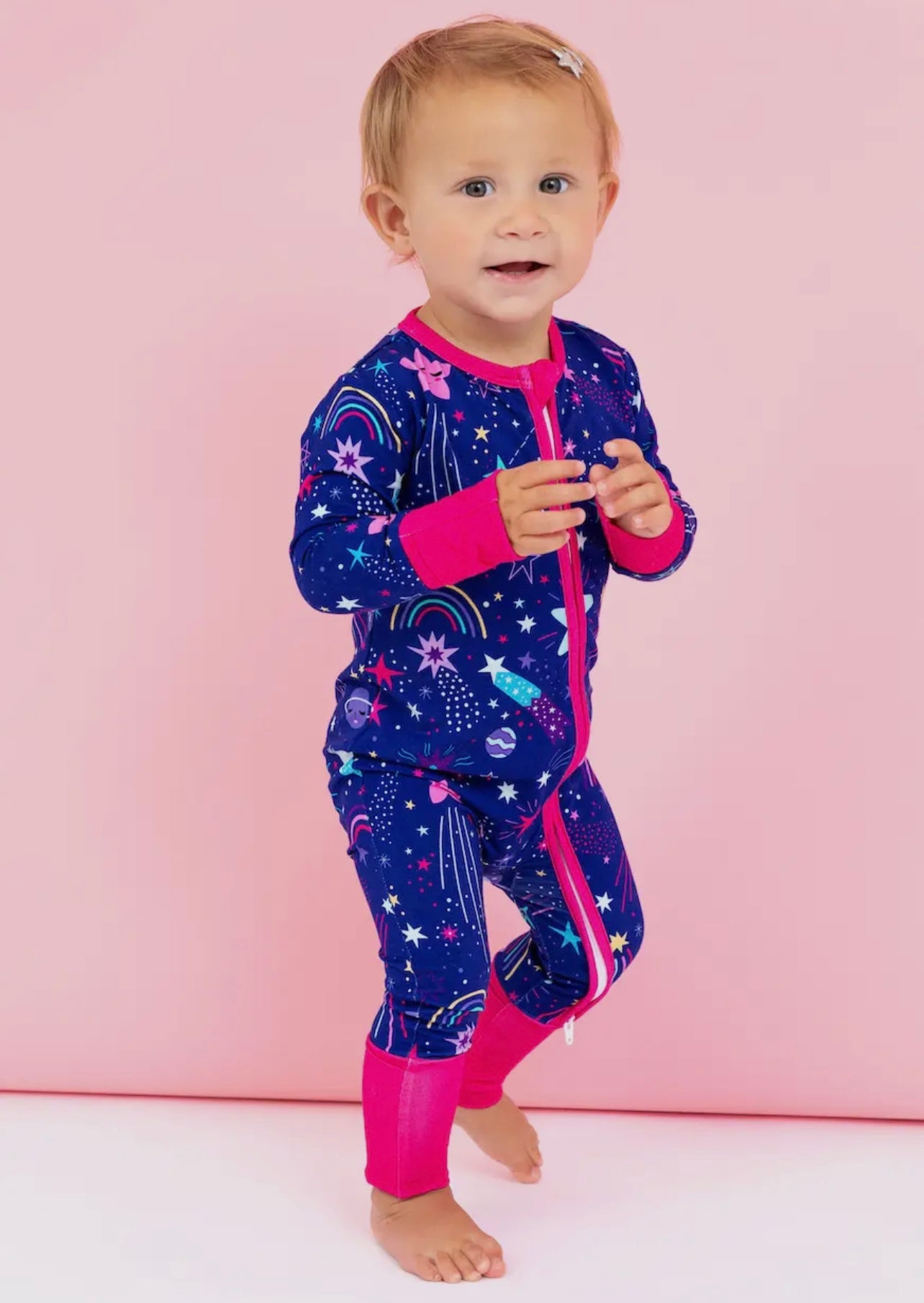 Navy Galaxy Onesie