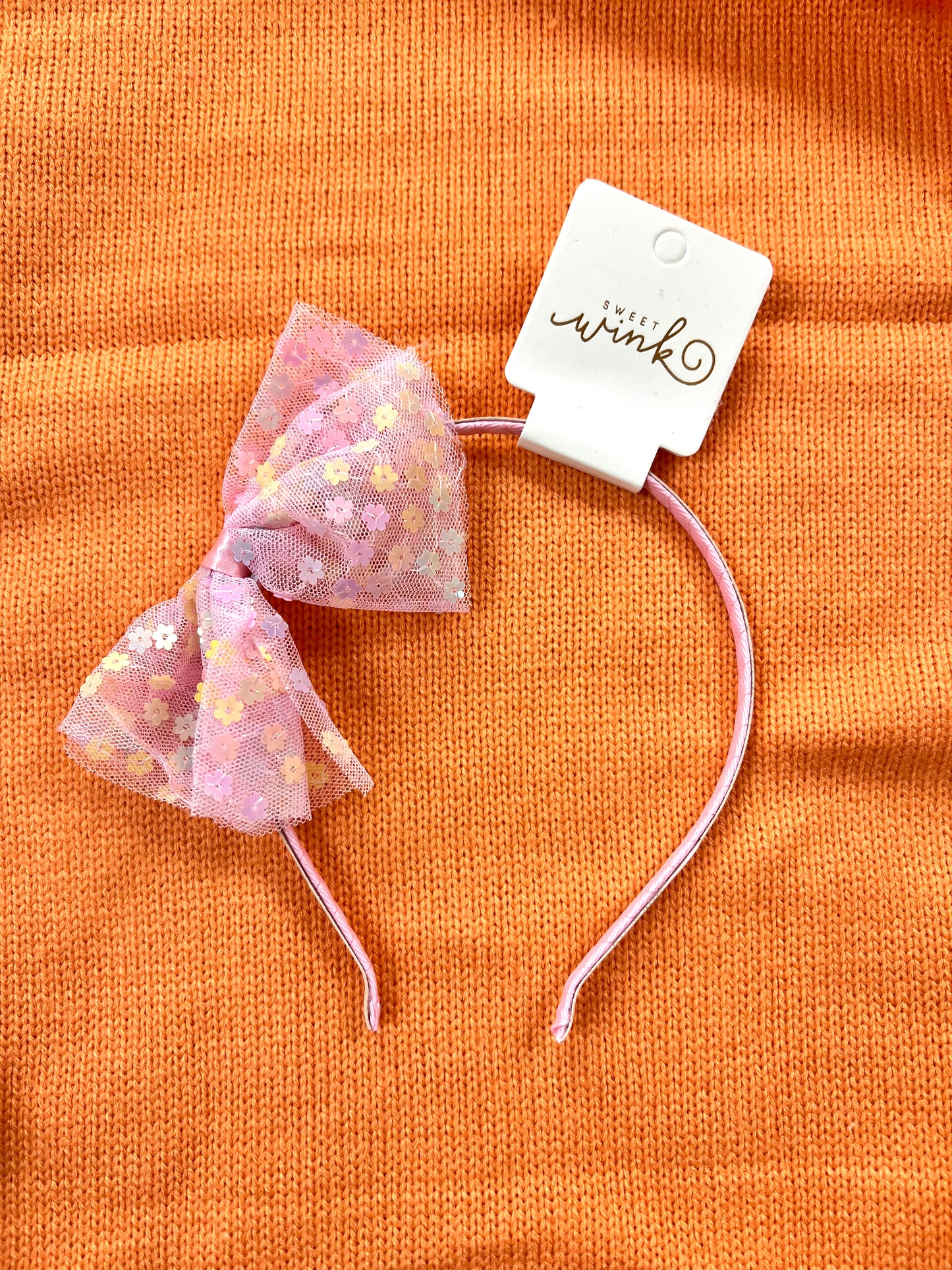 Toddler Bow Sequin Headband