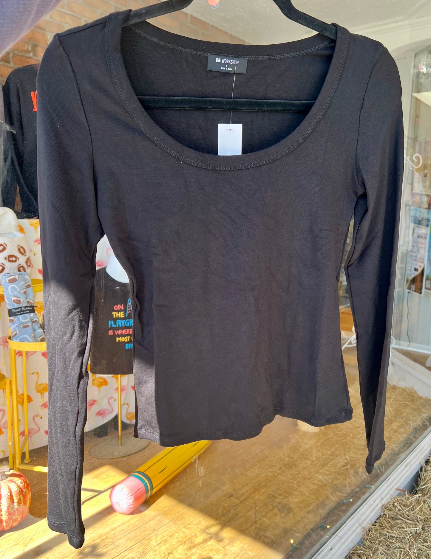 Basic Scoop Neck Top
