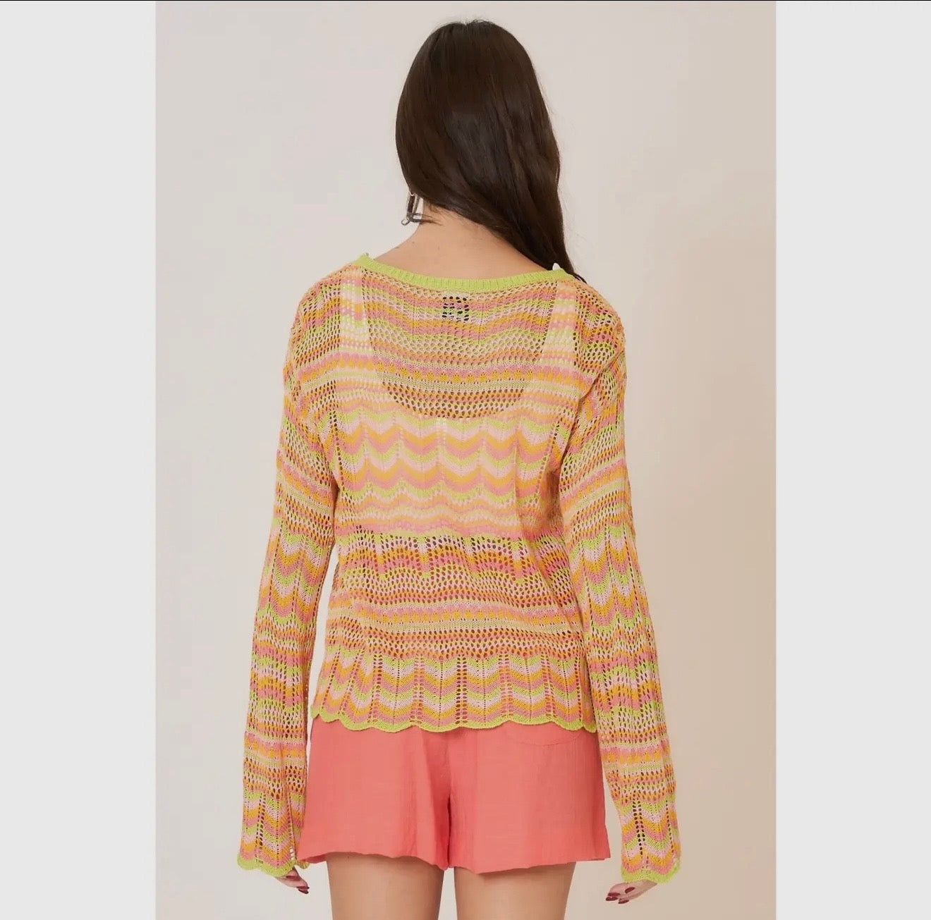 Neon Colors Knit Top
